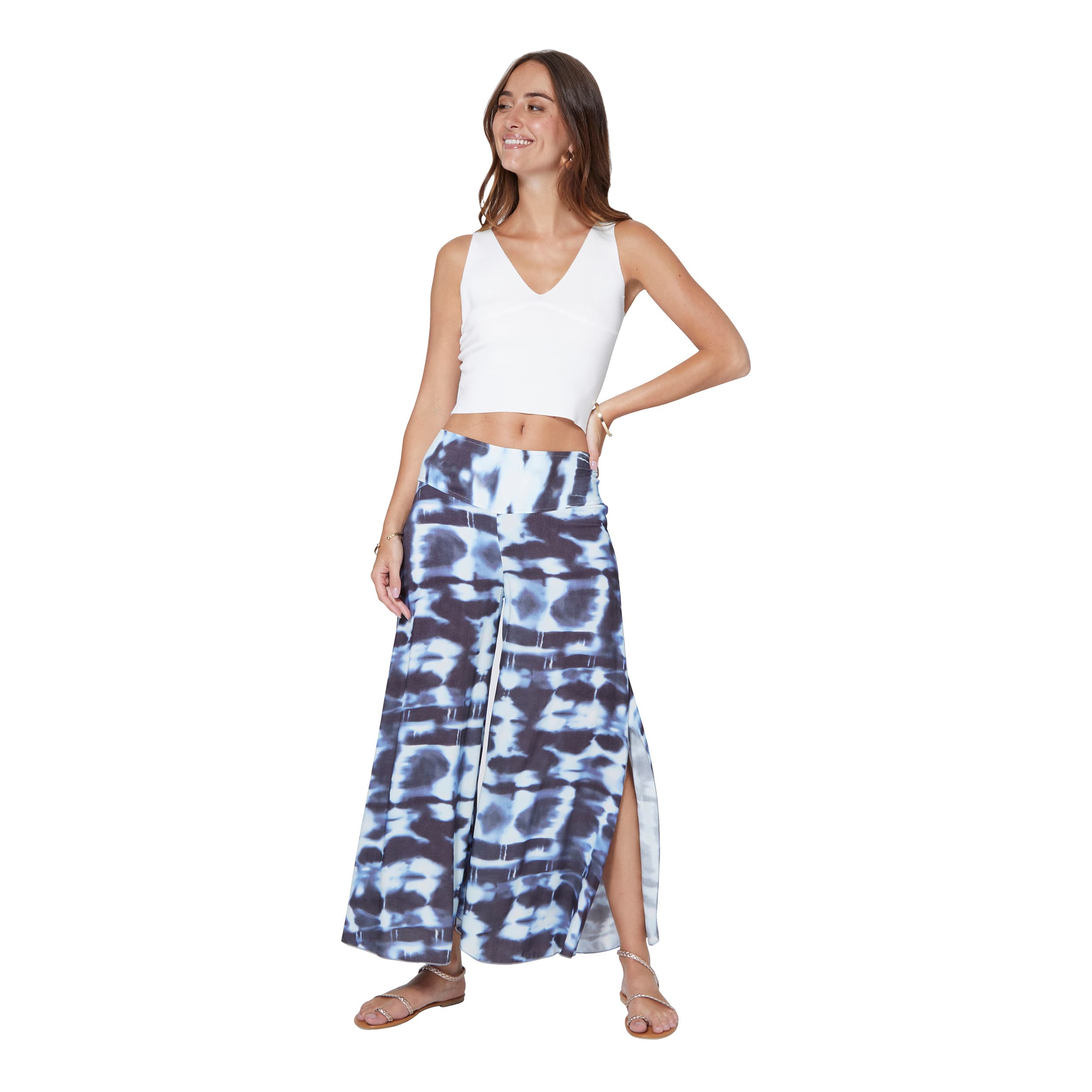 Pantalon été long Douglas - 100% viscose - Akoustik Online