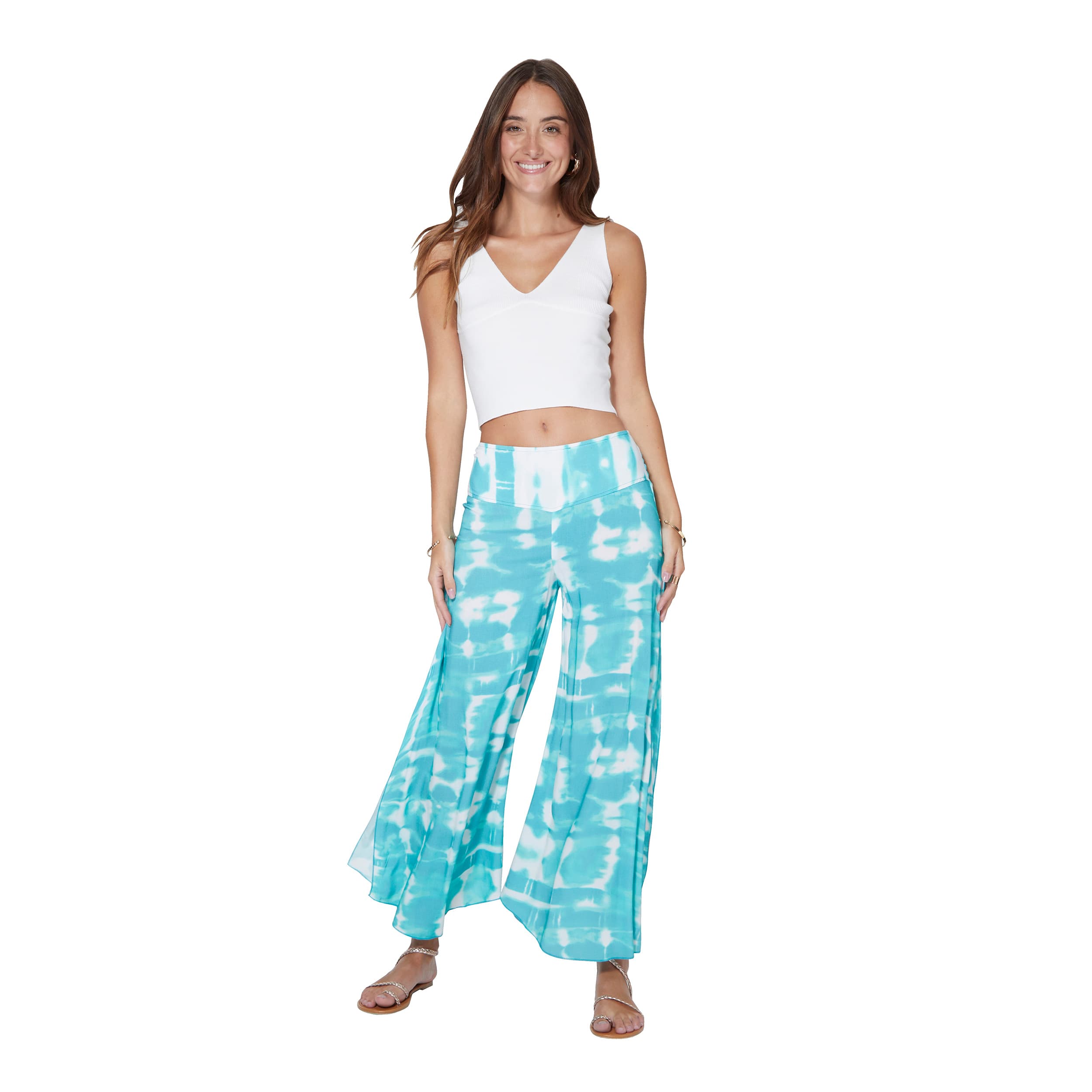 Pantalon été long Lluc - 100% viscose - Petit Prix ! - Akoustik Online