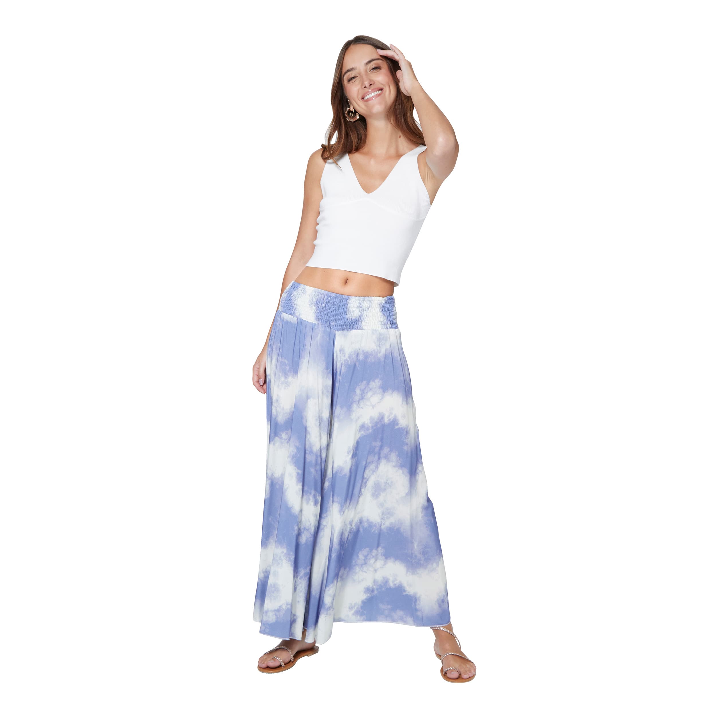 Pantalon été long Takashi - 100% viscose - Akoustik Online