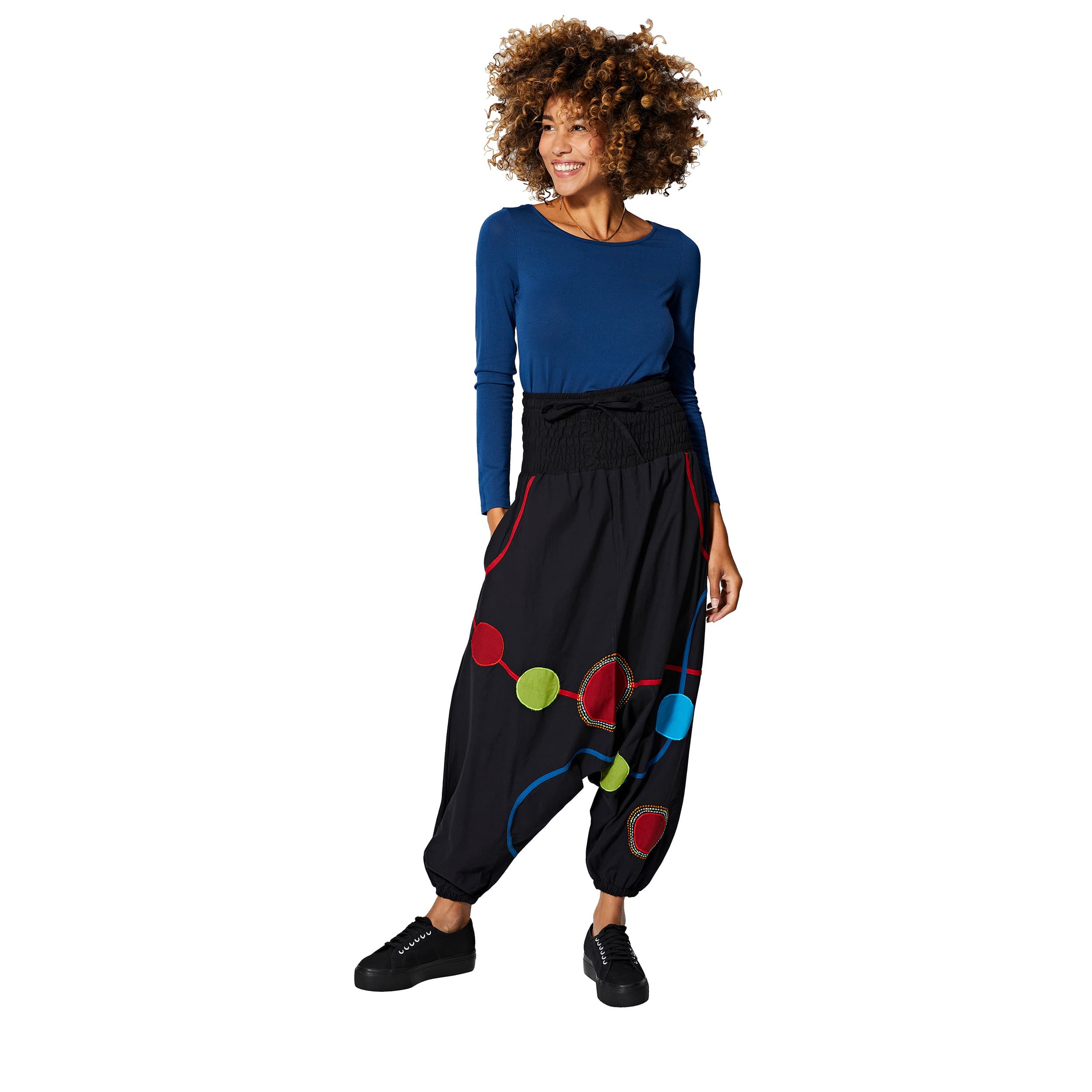 Sarouel hiver Roxana - 100% coton - Petit Prix ! - Akoustik Online