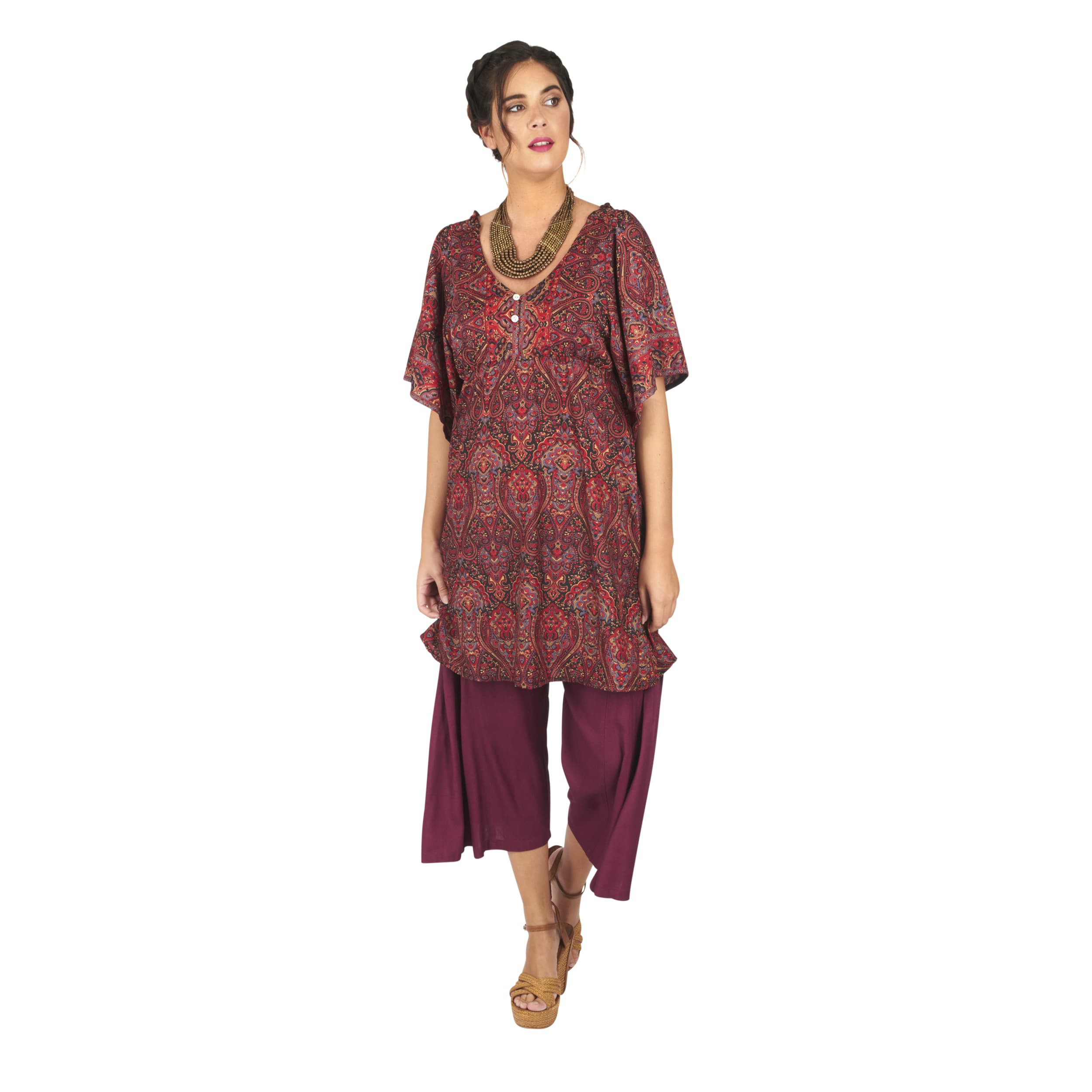 Robe été courte manches courtes Prasad - Akoustik Online