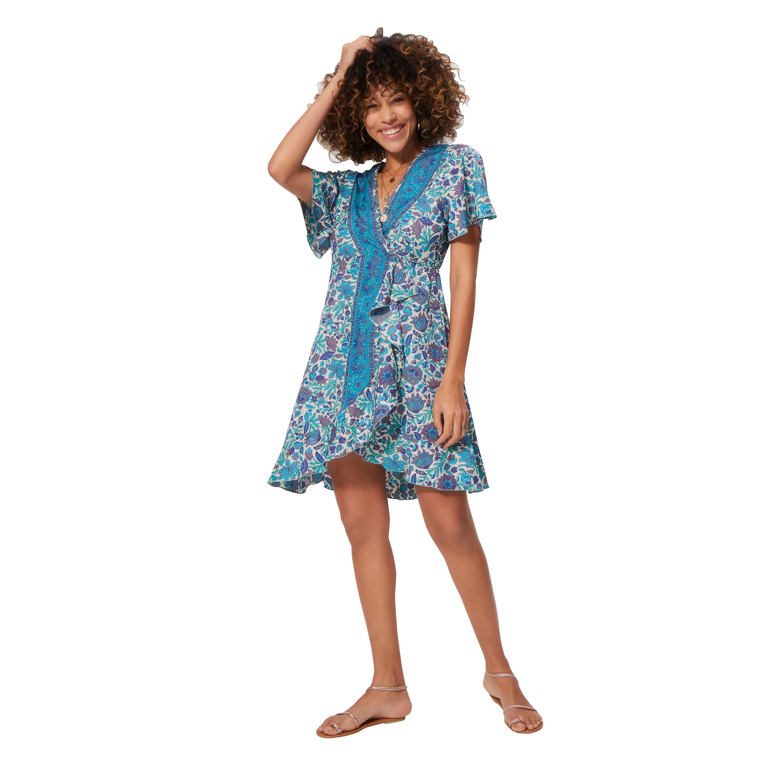 Robe été courte manches courtes Raelin - Akoustik Online