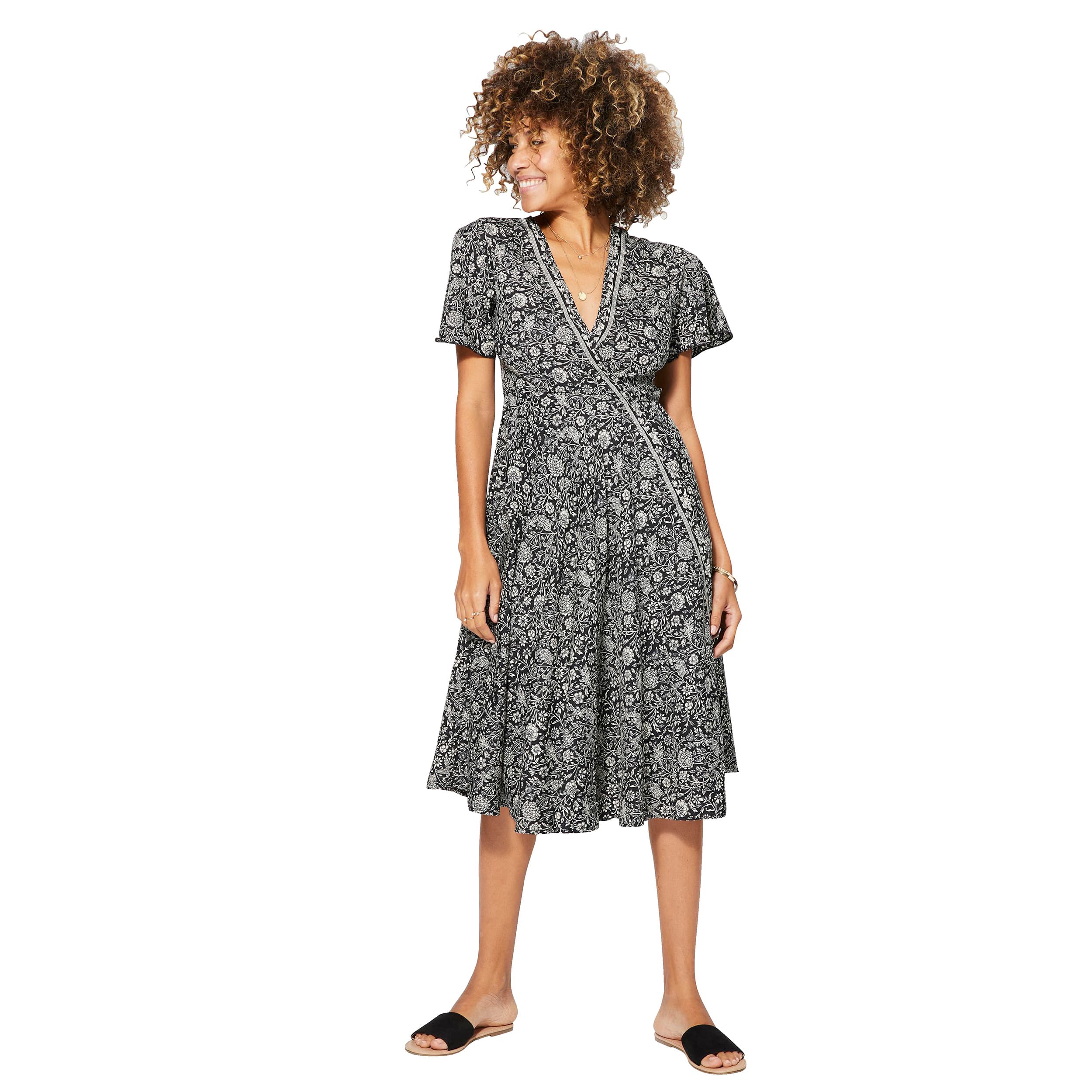 Robe été mi-longue manches courtes Viljem - Akoustik Online