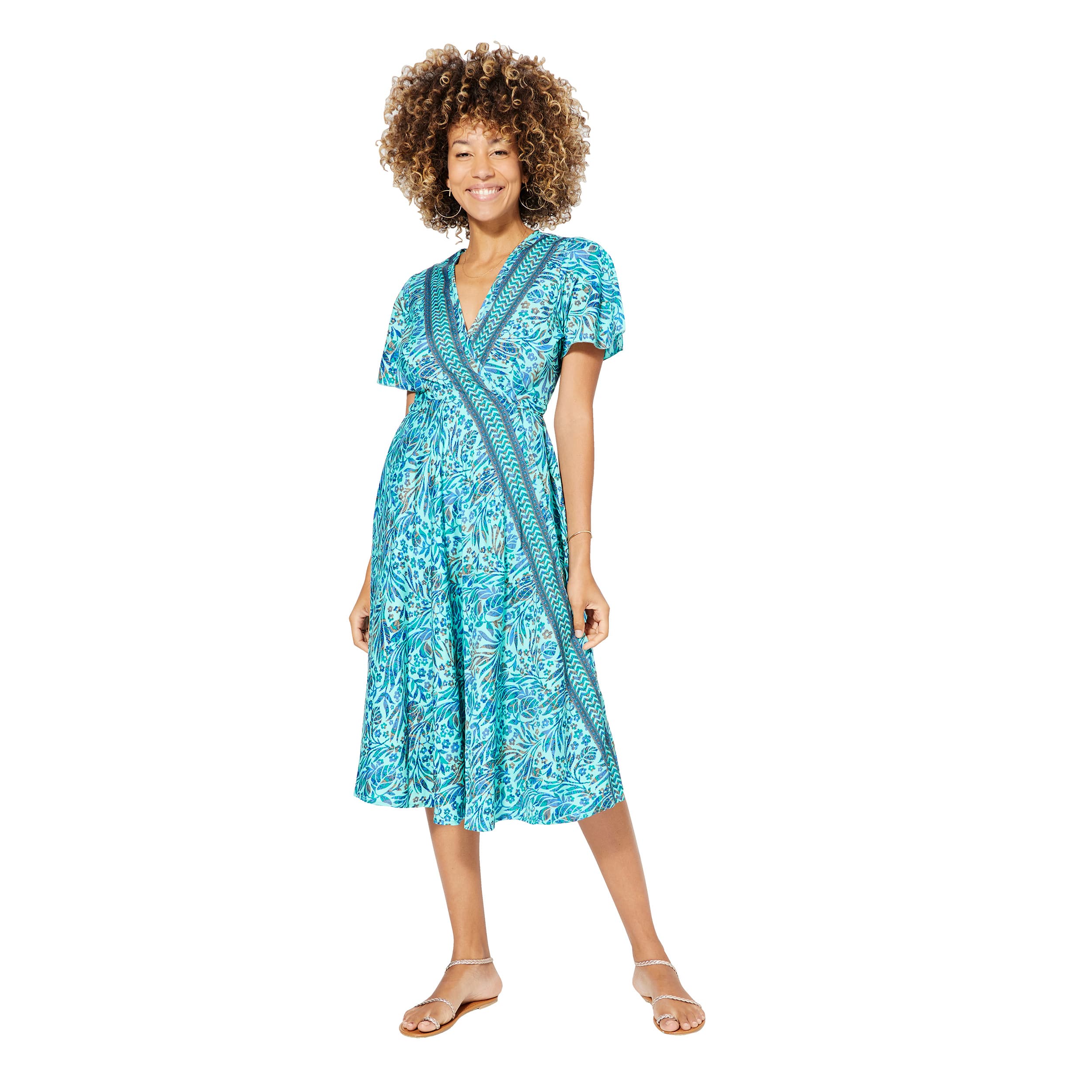 Robe été mi-longue manches courtes Katalin - Akoustik Online