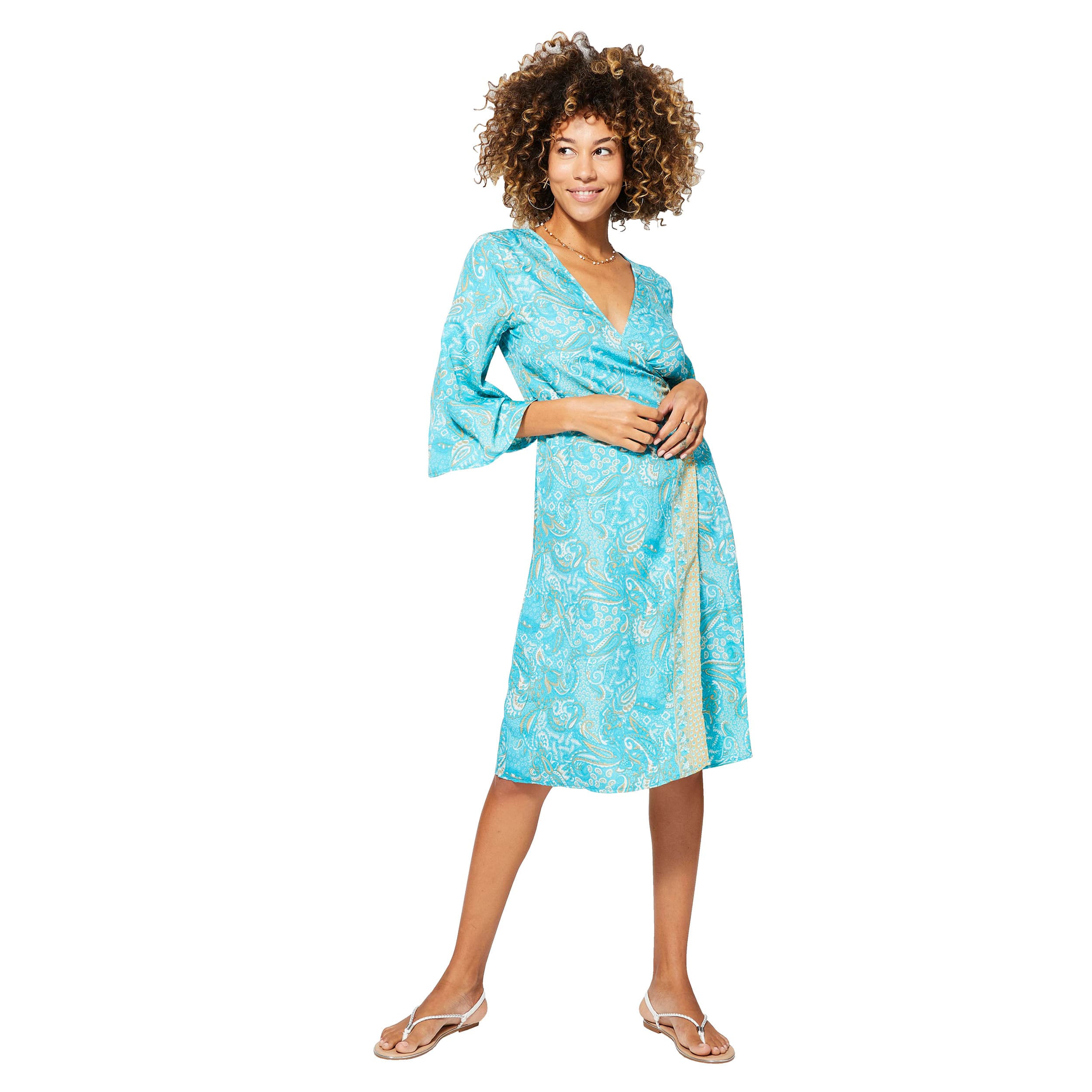 Robe été mi-longue manches 3/4 Howell - Akoustik Online