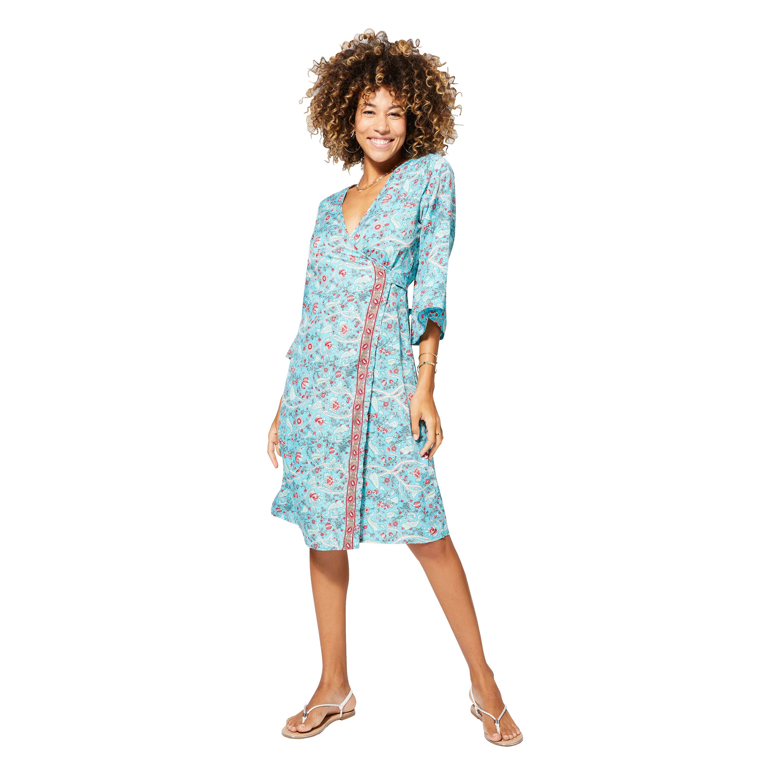 Robe été mi-longue manches 3/4 Travers - Akoustik Online