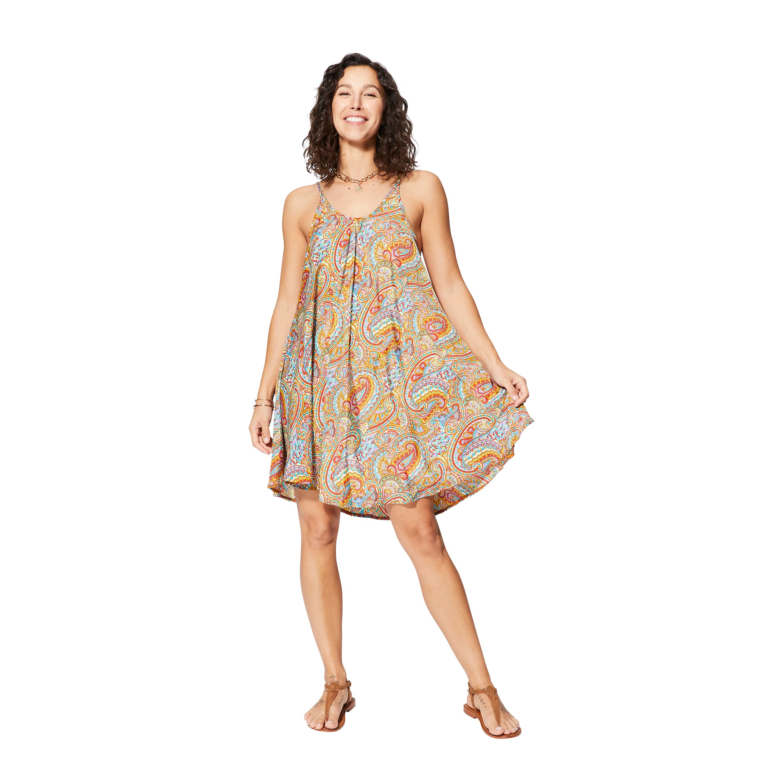 Robe été courte sans manches Jupiter - Akoustik Online