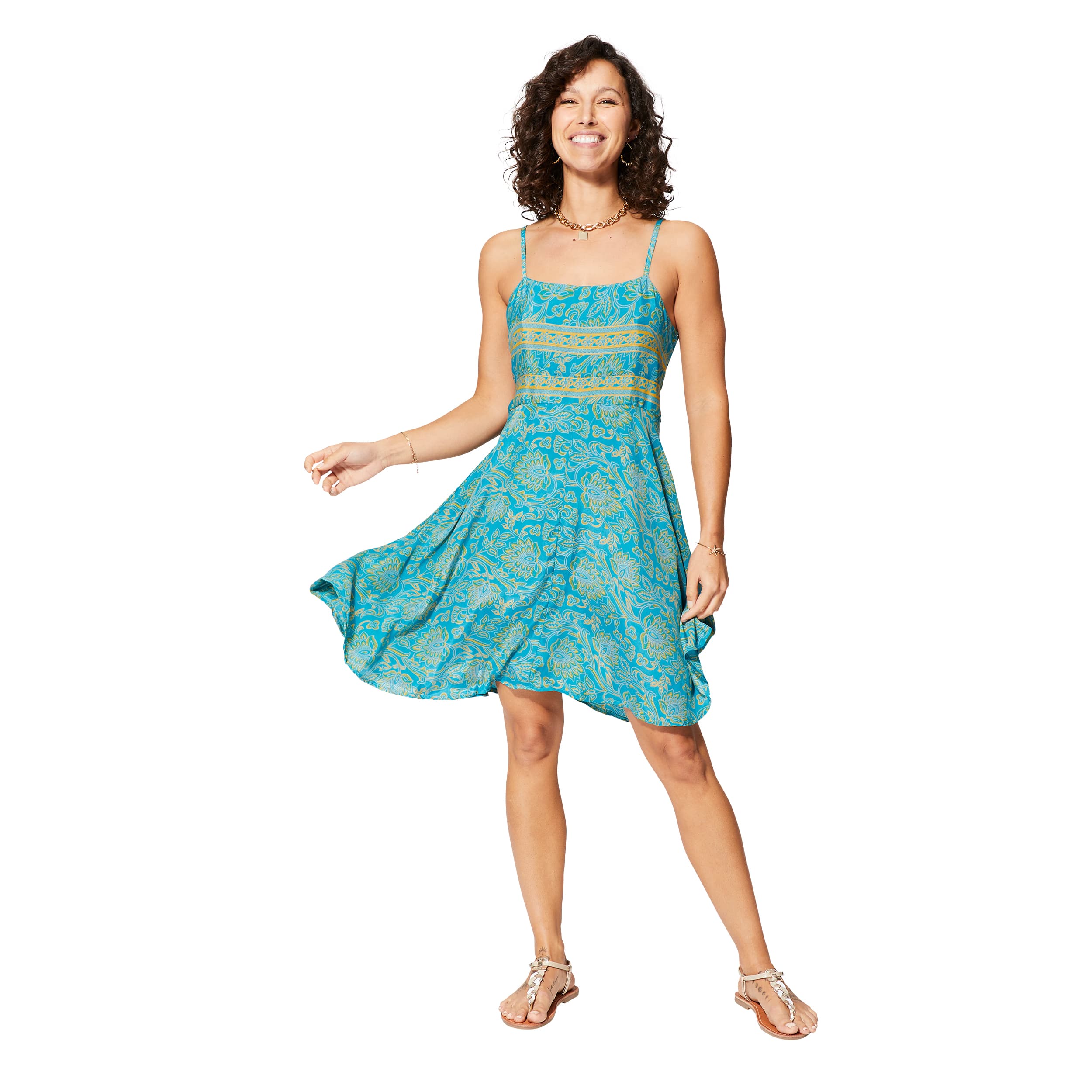 Robe été courte sans manches Nsonowa - Akoustik Online