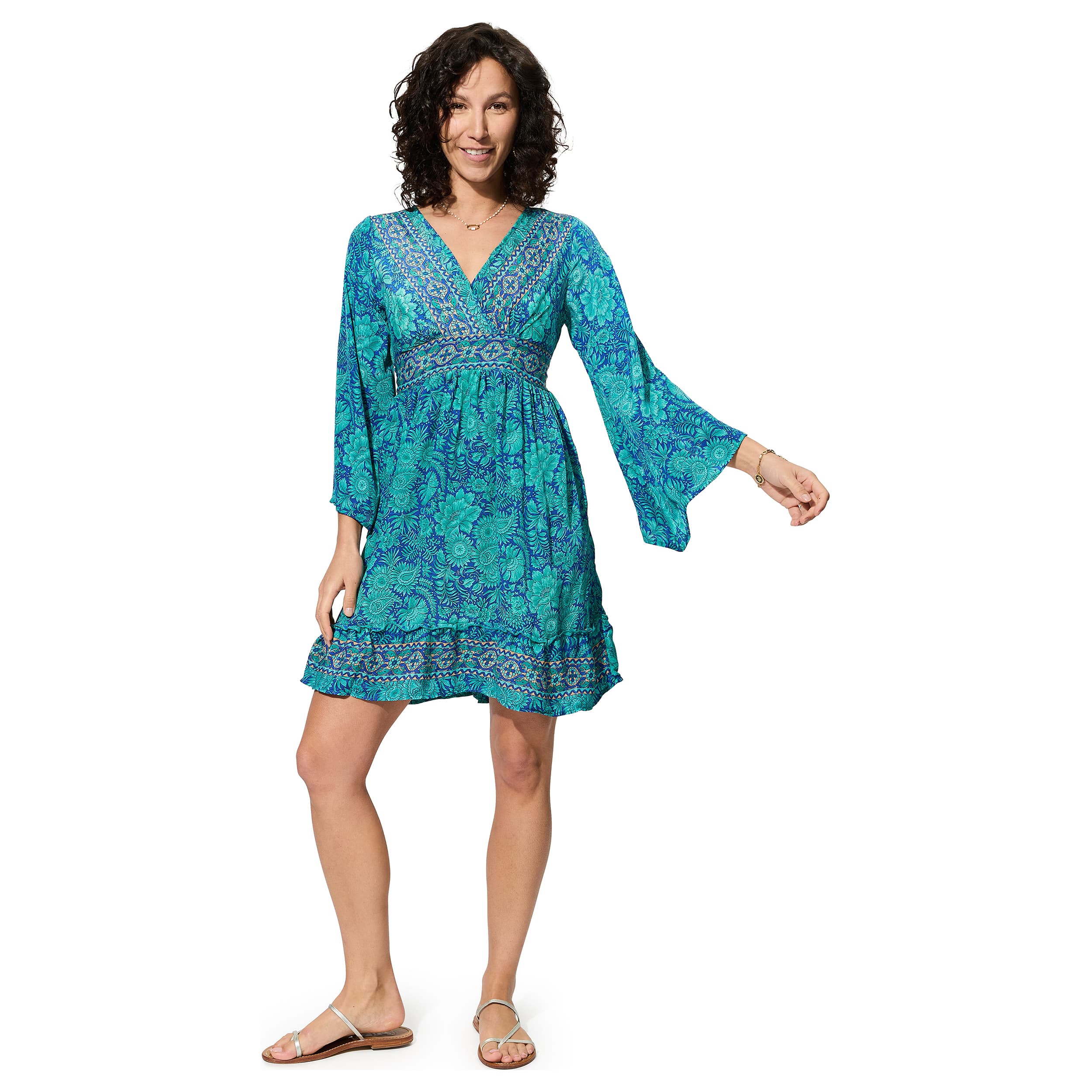 Robe été courte manches longues Becka - Akoustik Online