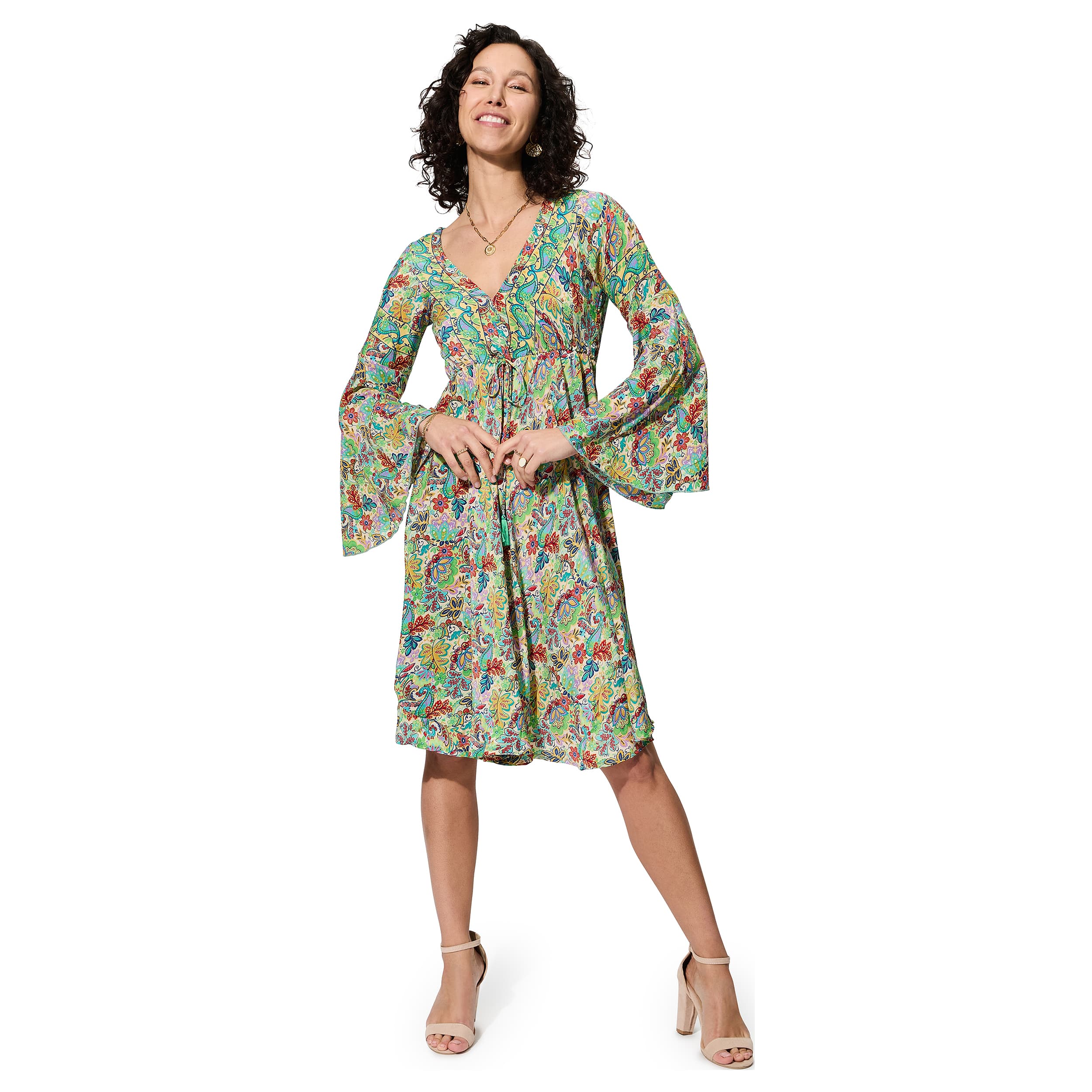 Robe été courte manches longues Ikaia - Akoustik Online