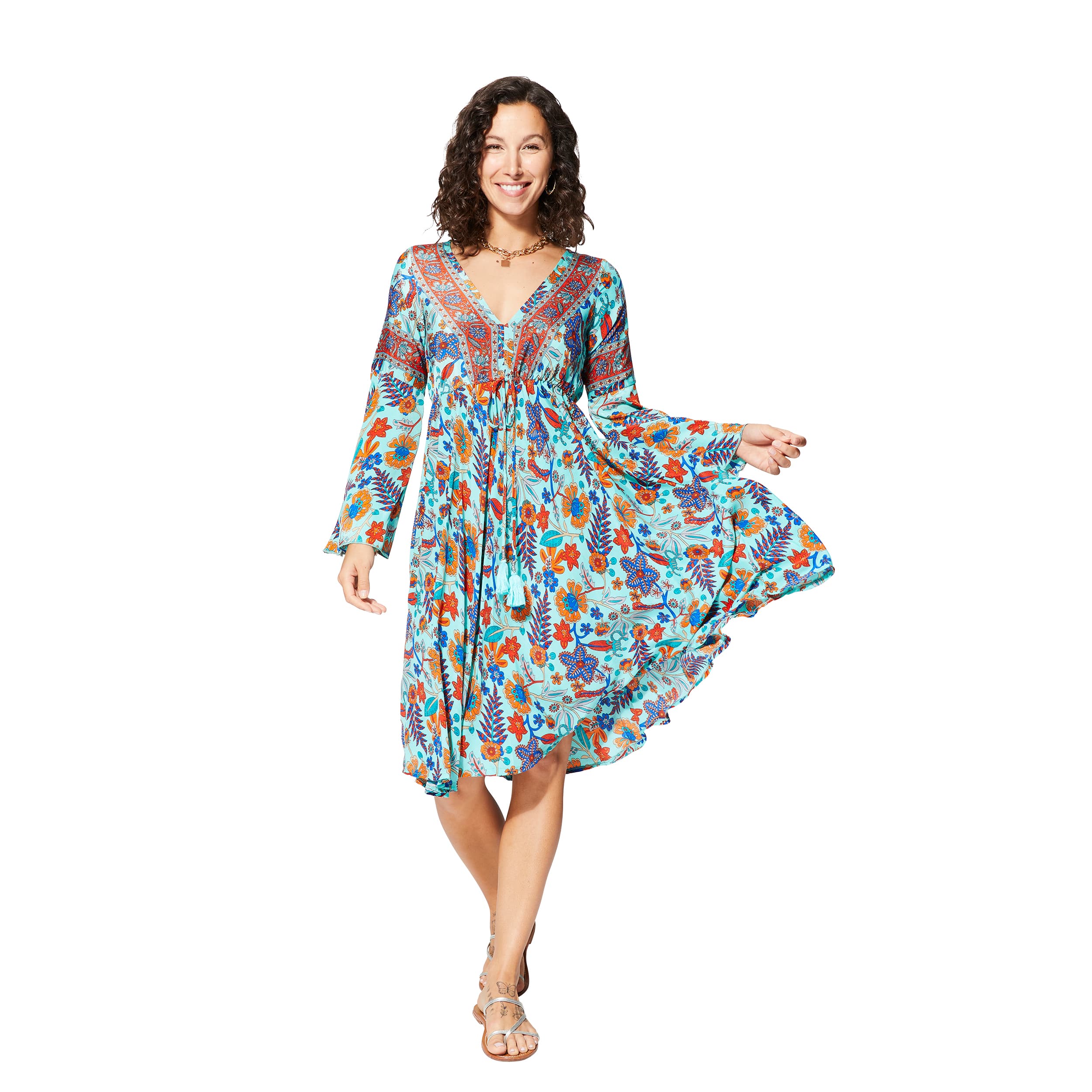 Robe été courte manches longues Hasan - Akoustik Online