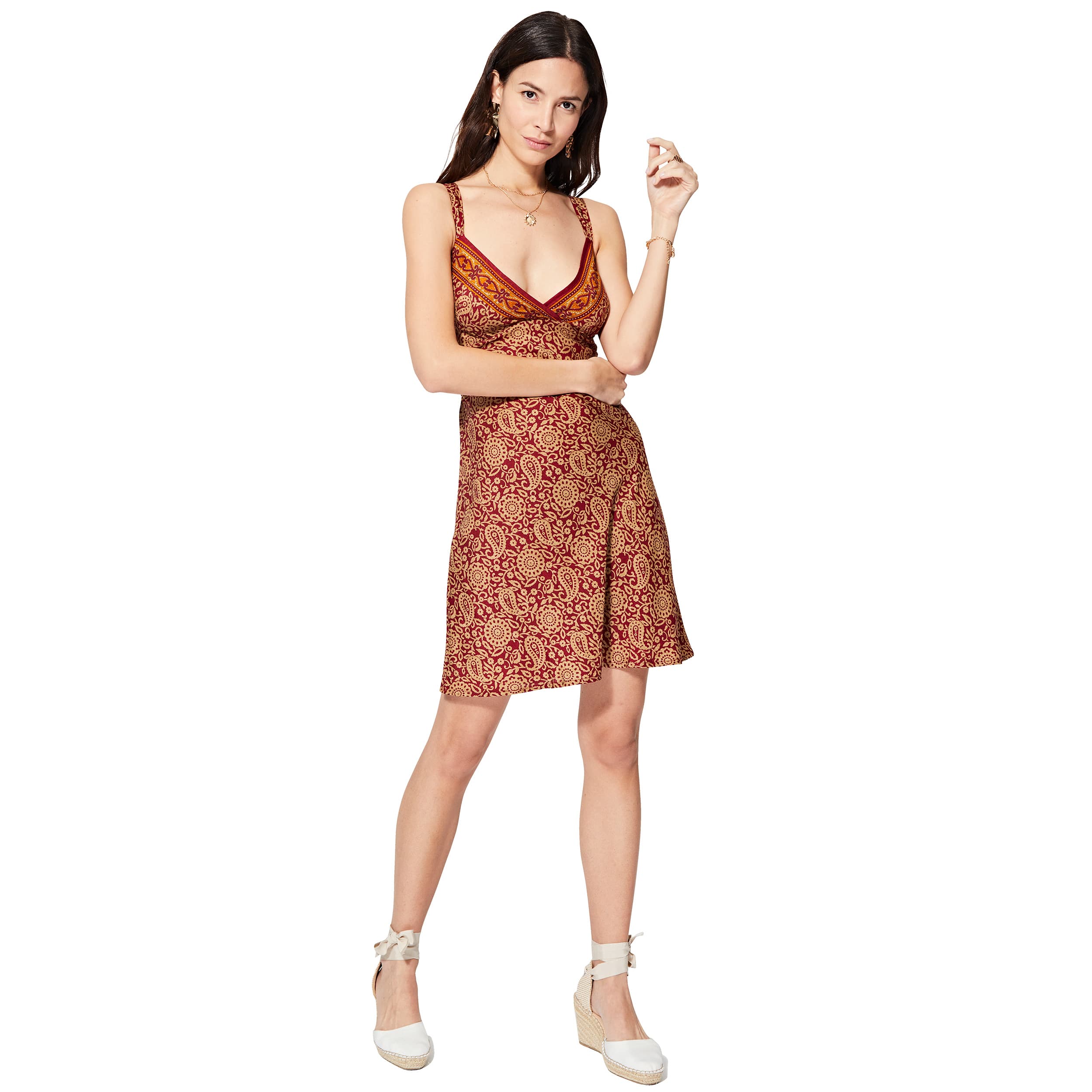 Robe été courte sans manches Mehalia - Petit Prix ! - Akoustik Online