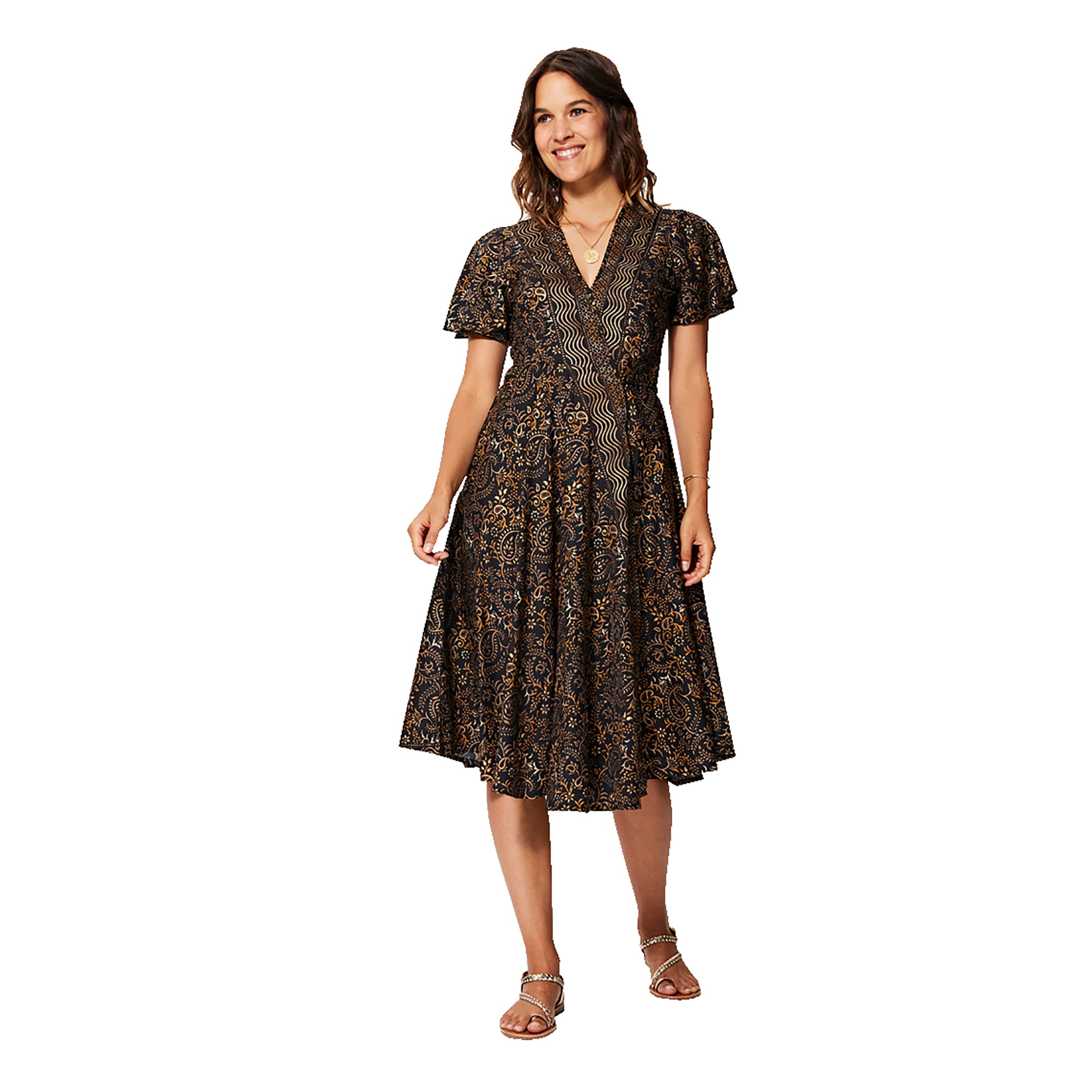 Robe été mi-longue manches courtes Havilah - Akoustik Online