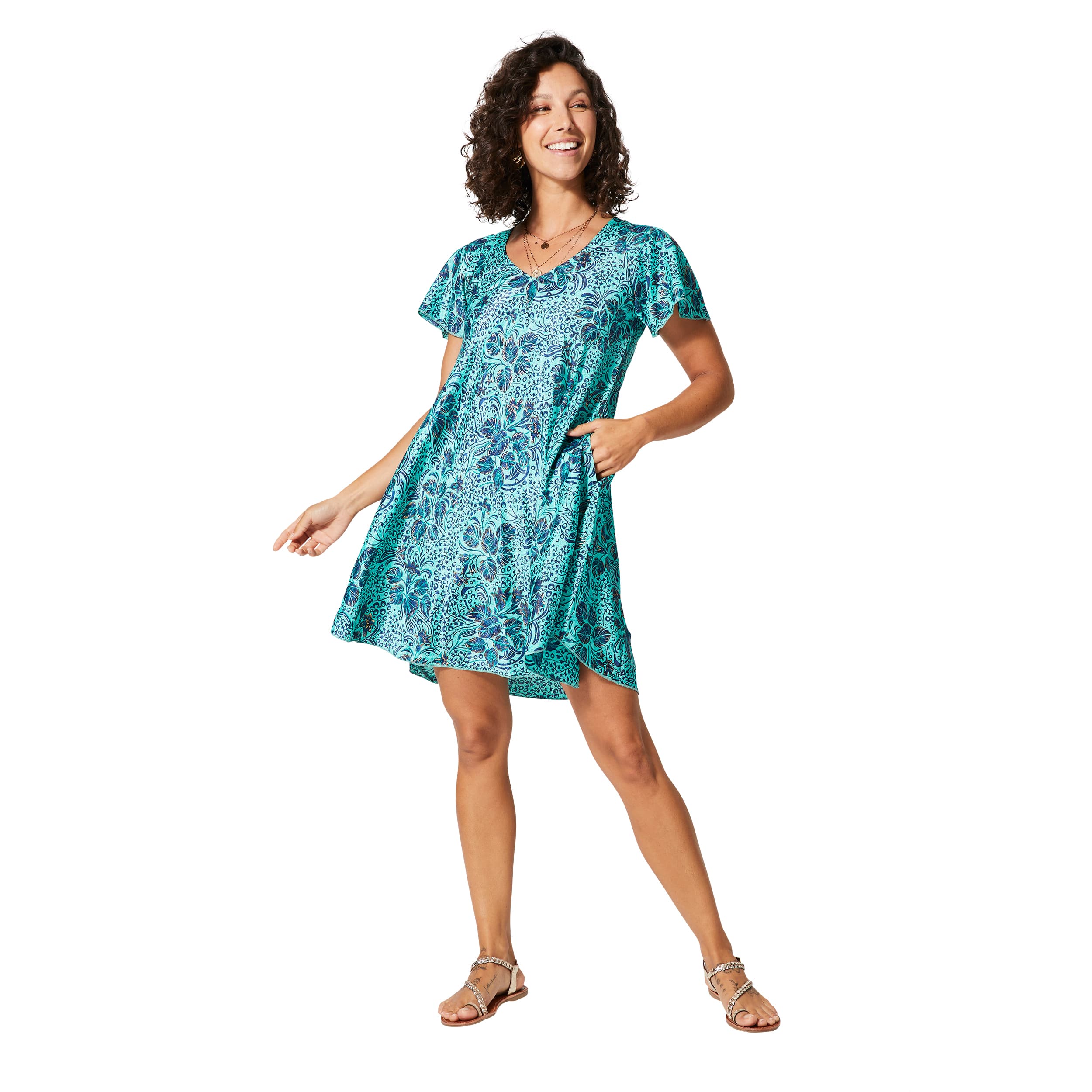 Robe été courte manches courtes Mikala - Akoustik Online