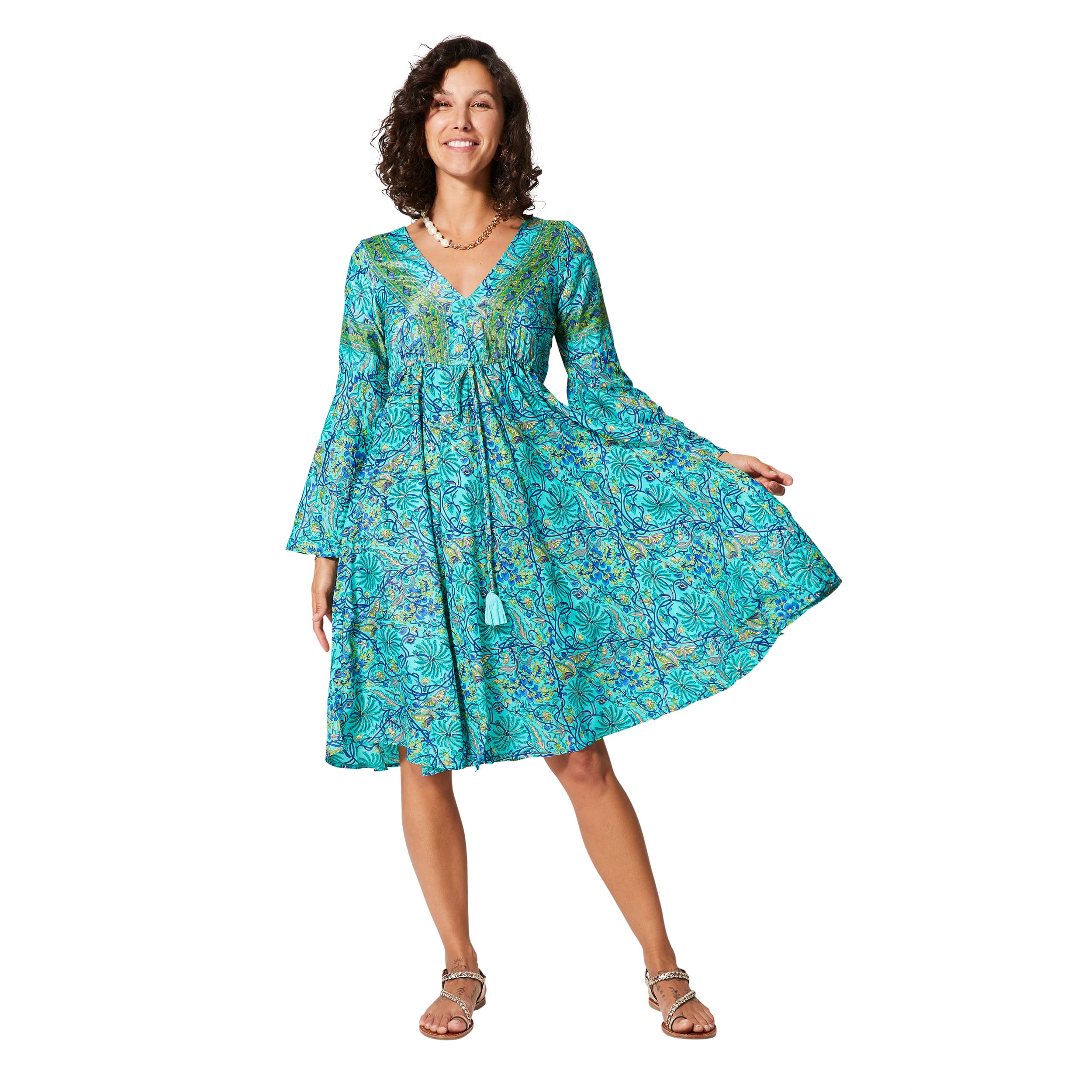 Robe été courte manches 3/4 Hannibal - Akoustik Online