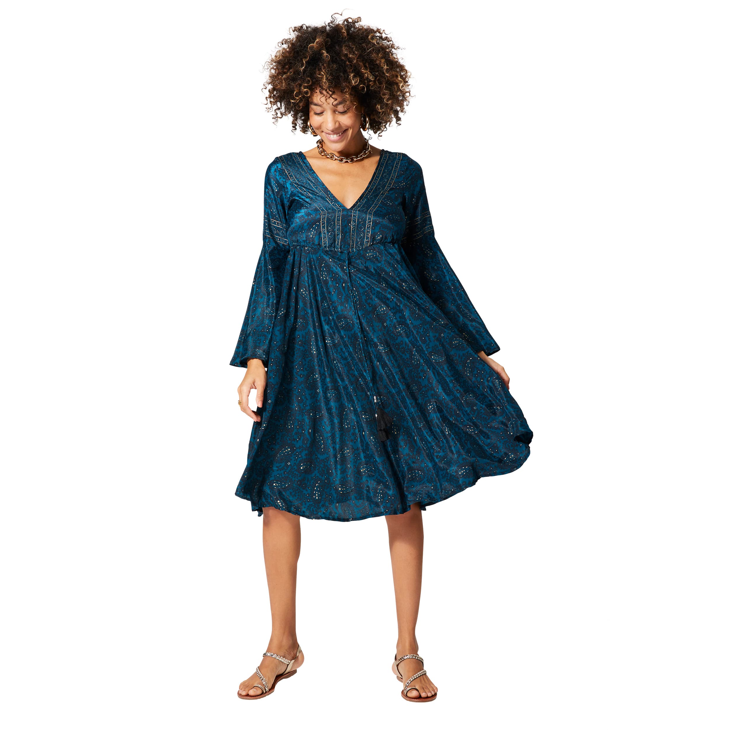 Robe été courte manches 3/4 Ophiuchus - Akoustik Online