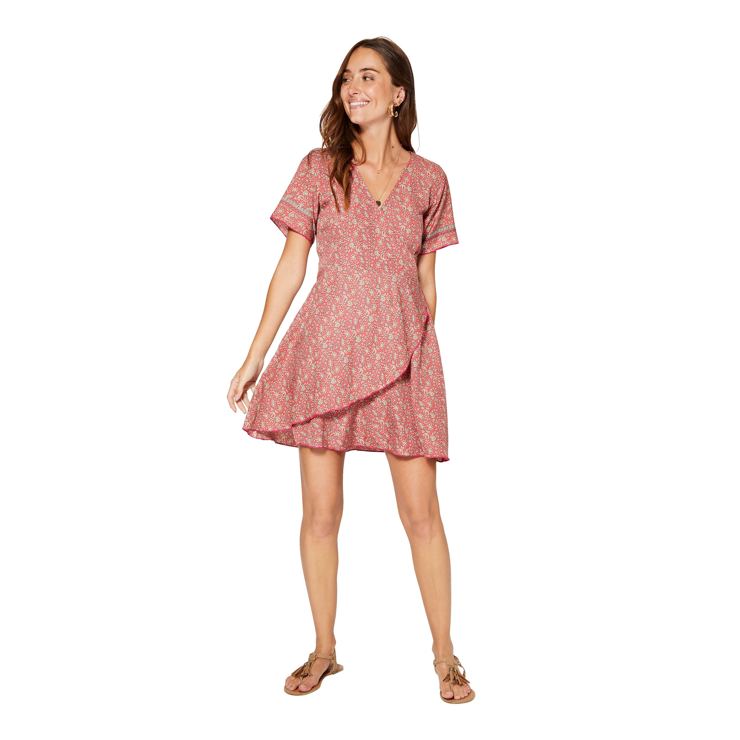 Robe été courte manches courtes Carlisha - Akoustik Online