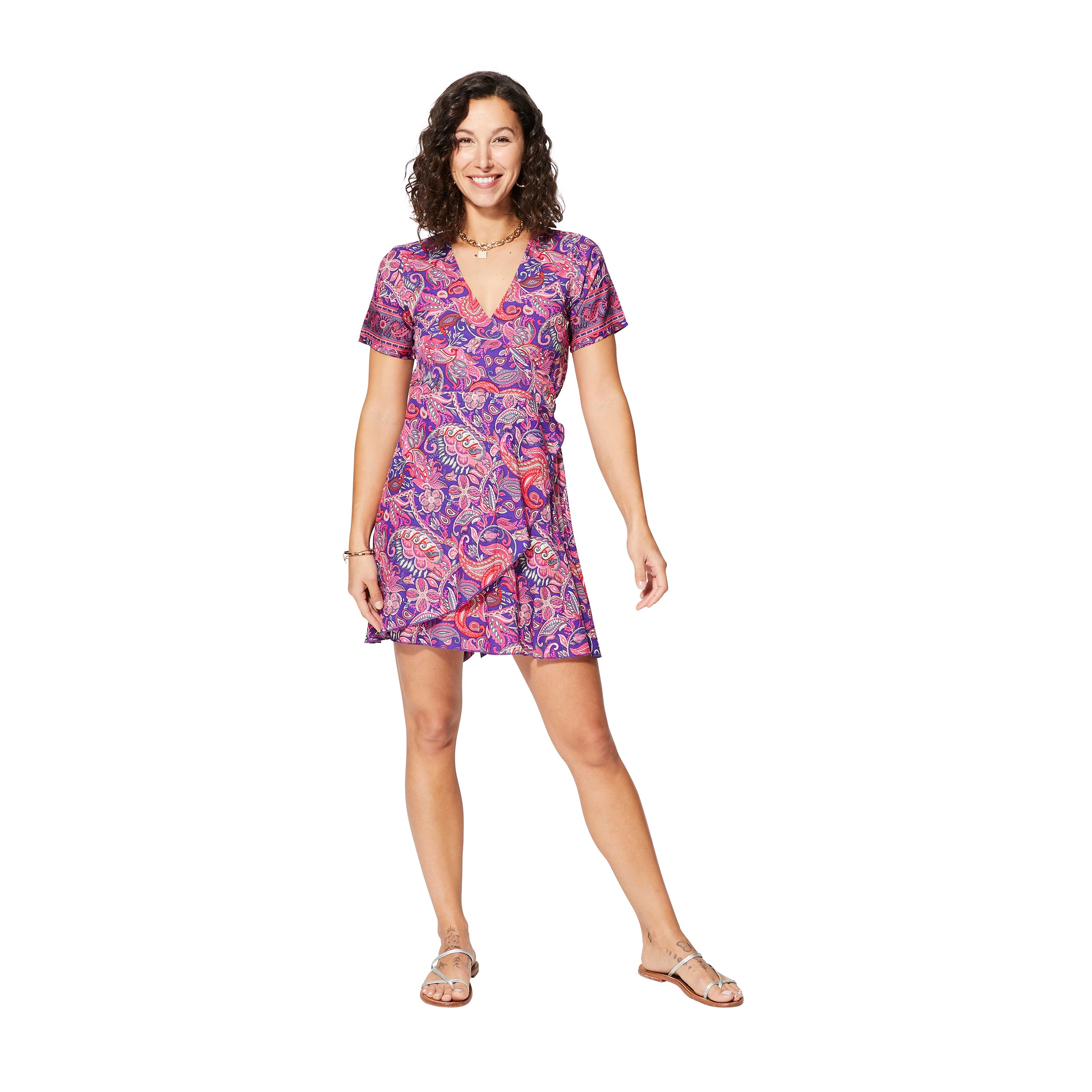 Robe été courte manches courtes Laurent - Akoustik Online