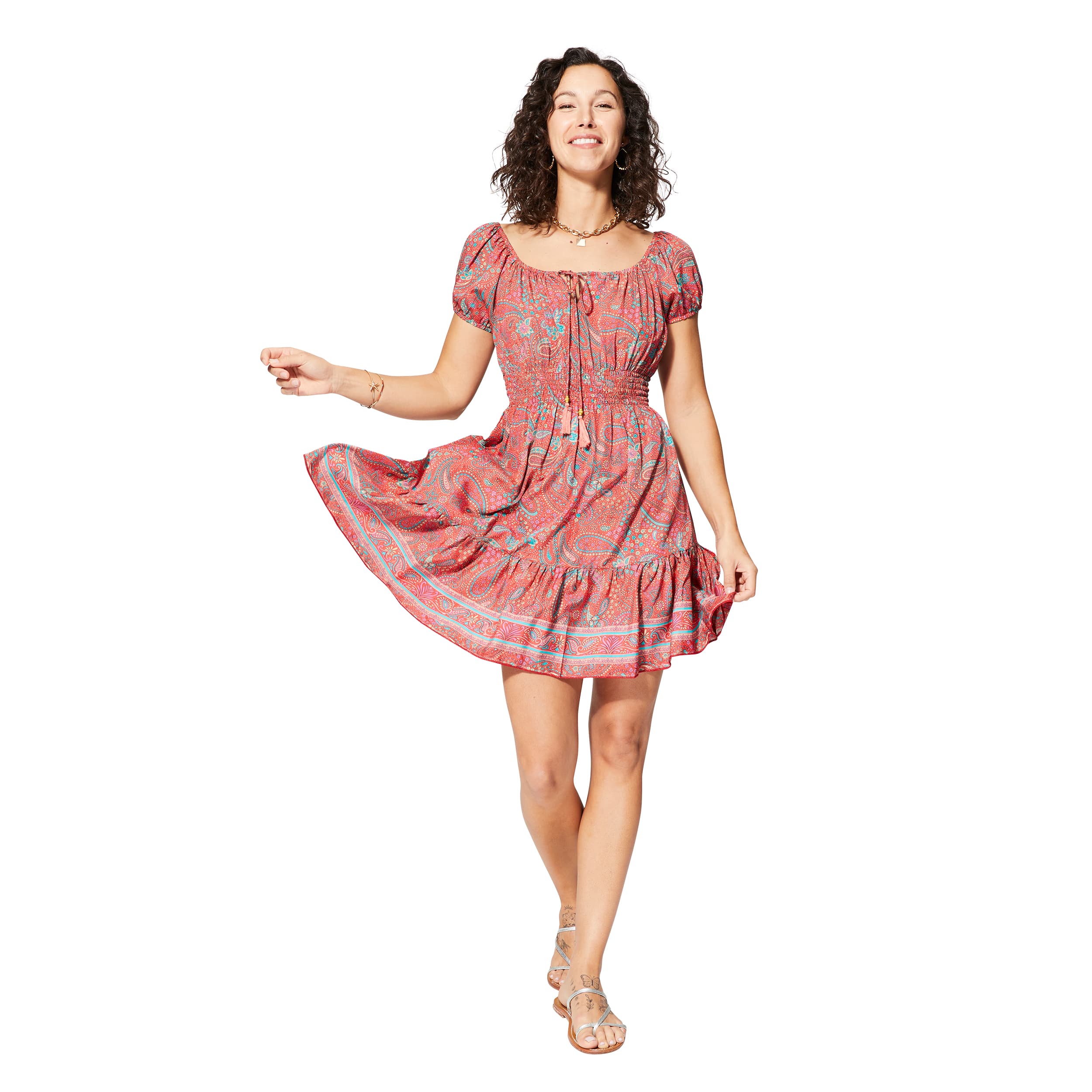 Robe été courte manches courtes Pinchas - Akoustik Online
