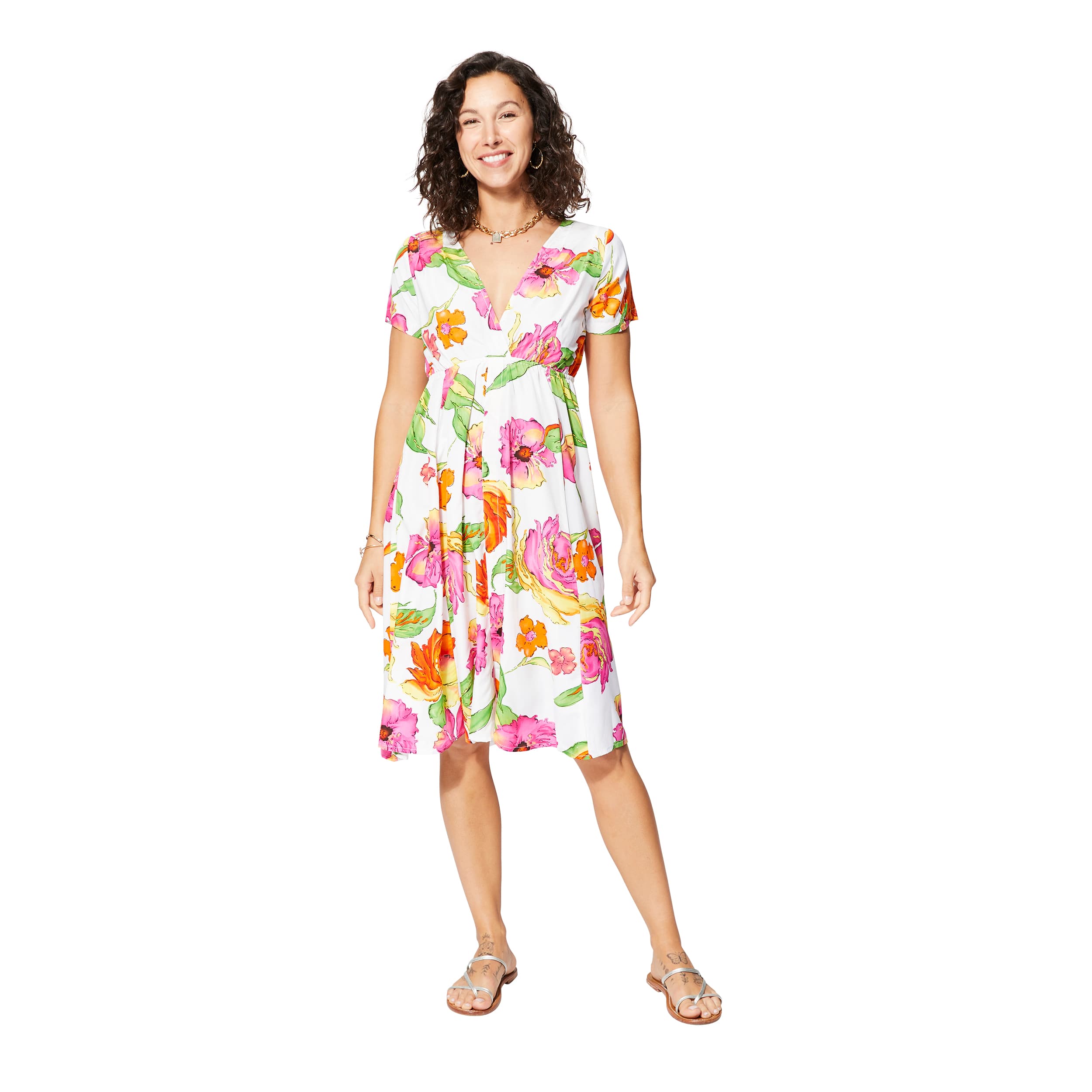 Robe été courte manches courtes Cleena - Akoustik Online