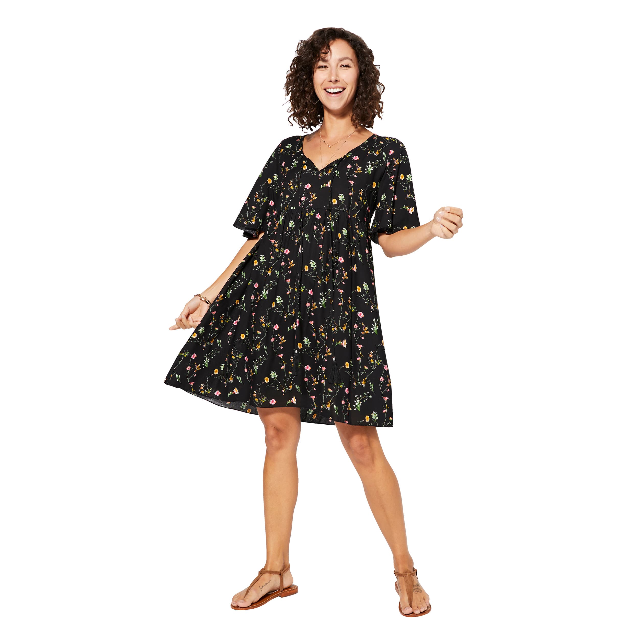 Robe été courte manches courtes Torquil - Akoustik Online