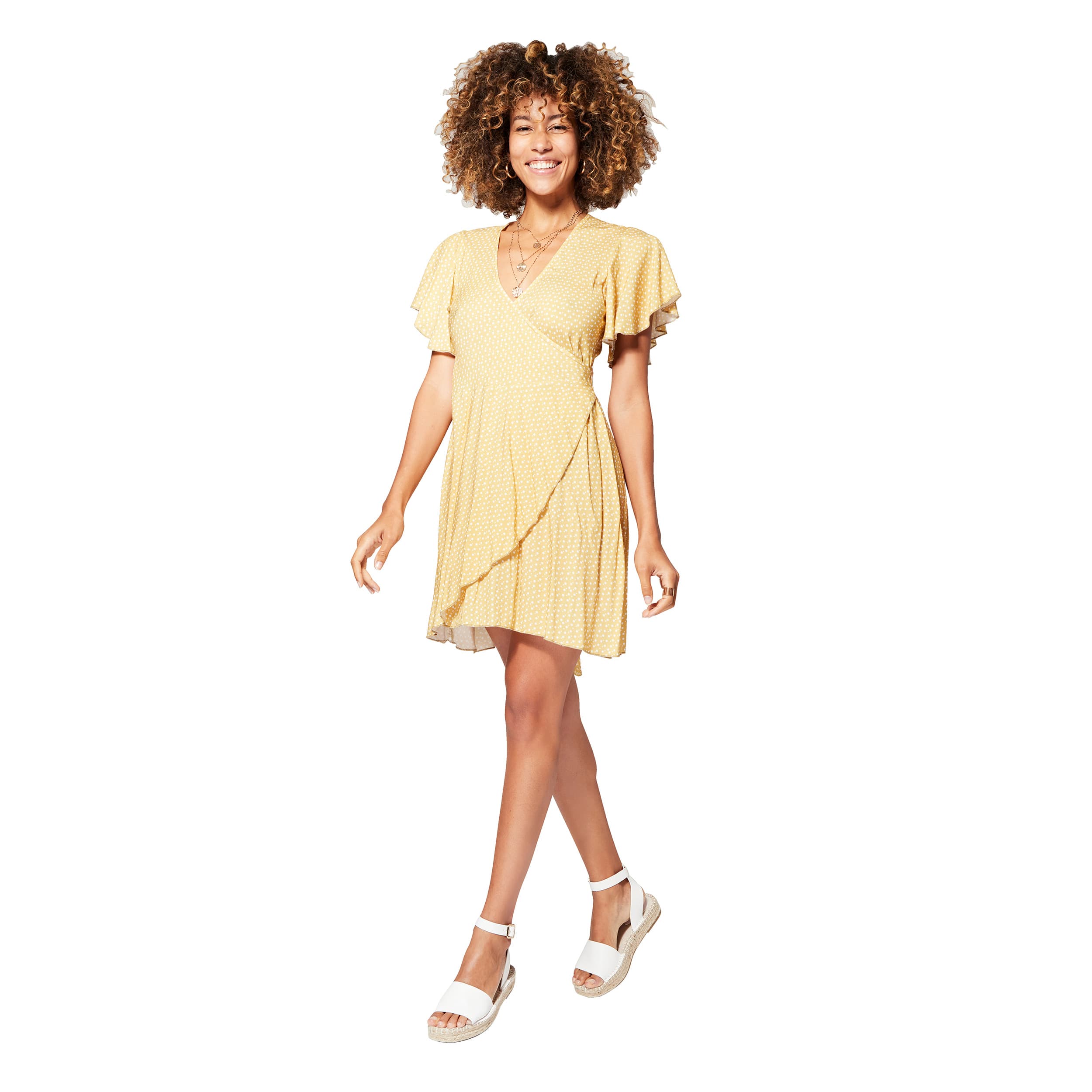 Robe été courte manches courtes Antje - 100% viscose - Akoustik Online