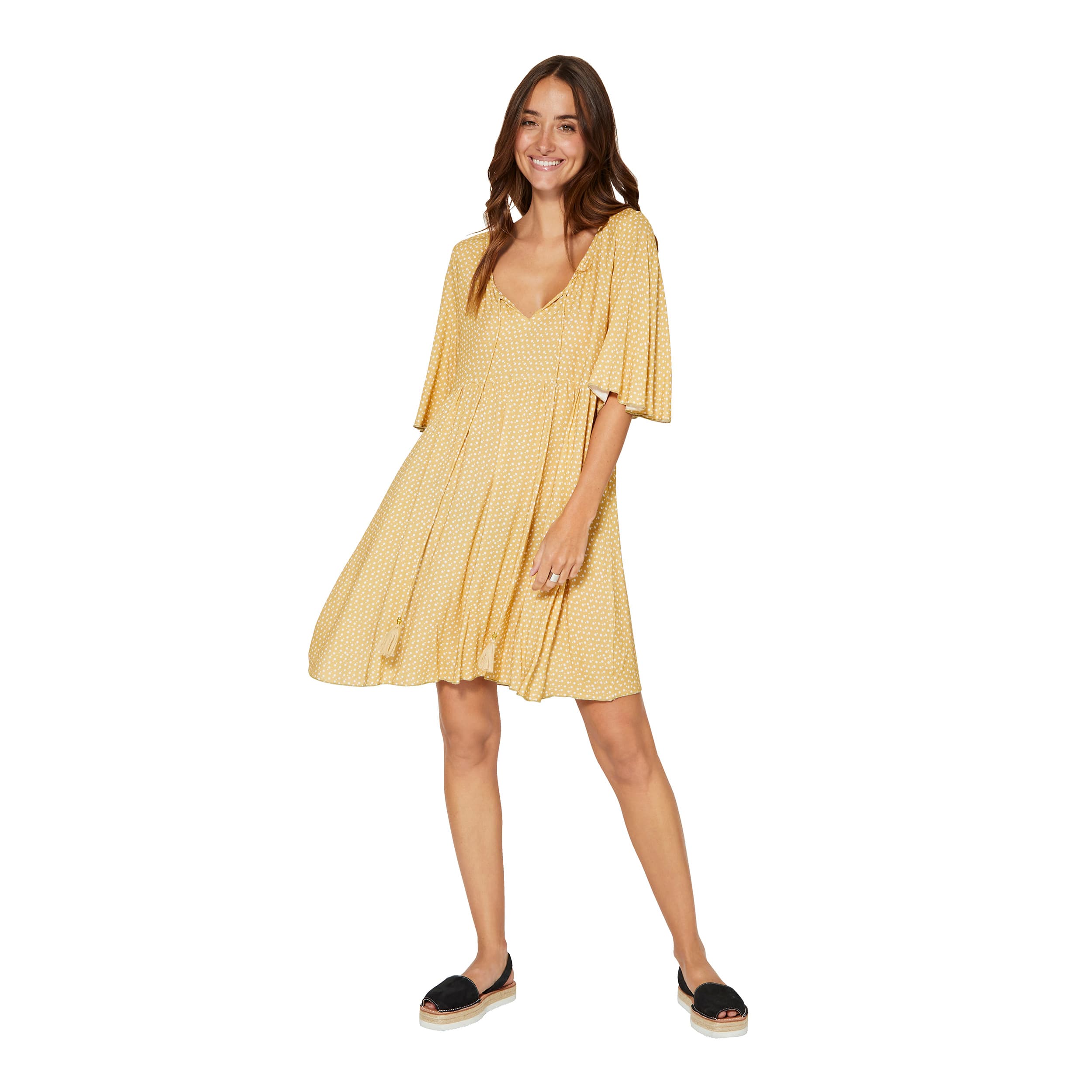 Robe été courte manches courtes Claudina - Akoustik Online