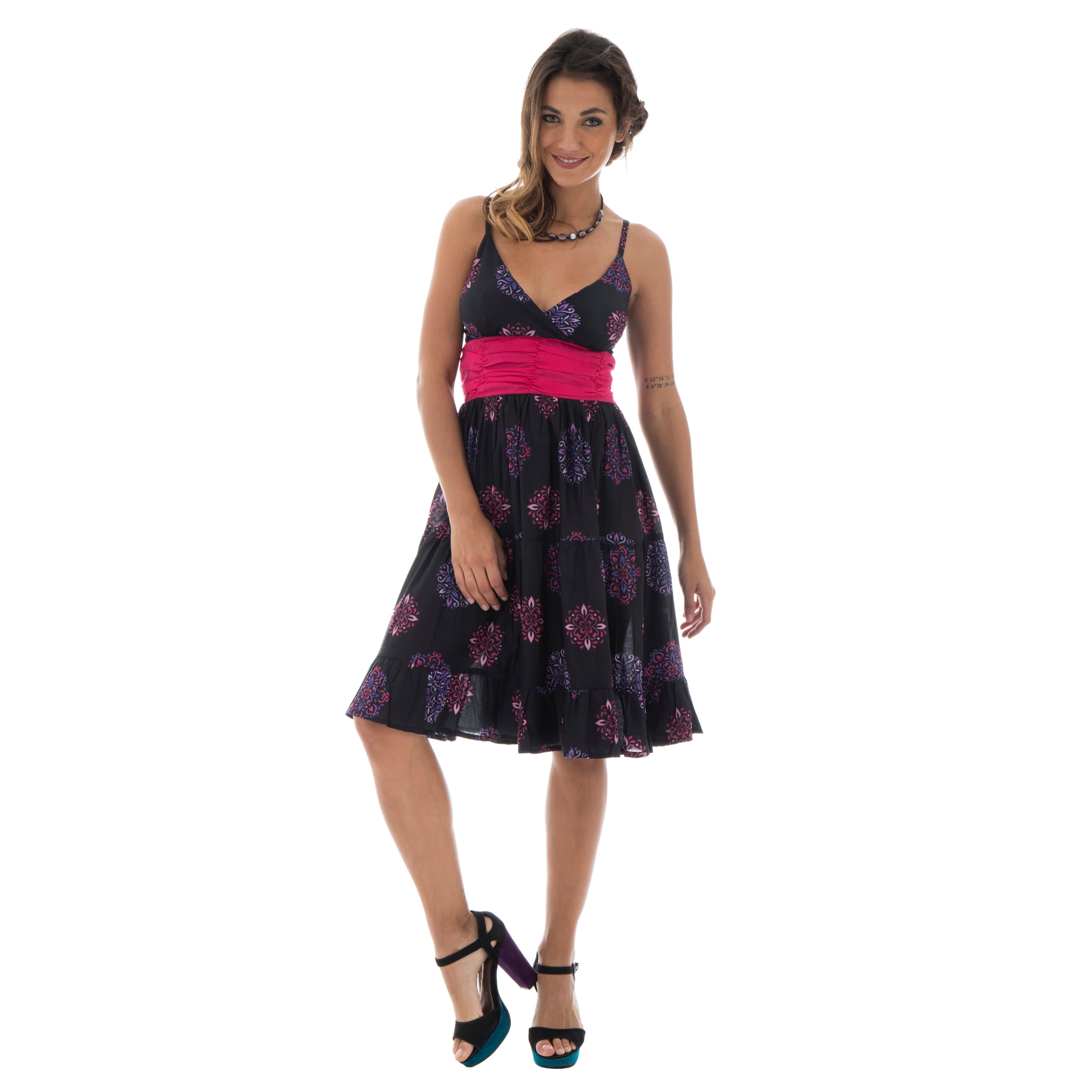 Robe été Kalissa - 100% voile de coton - Akoustik Online