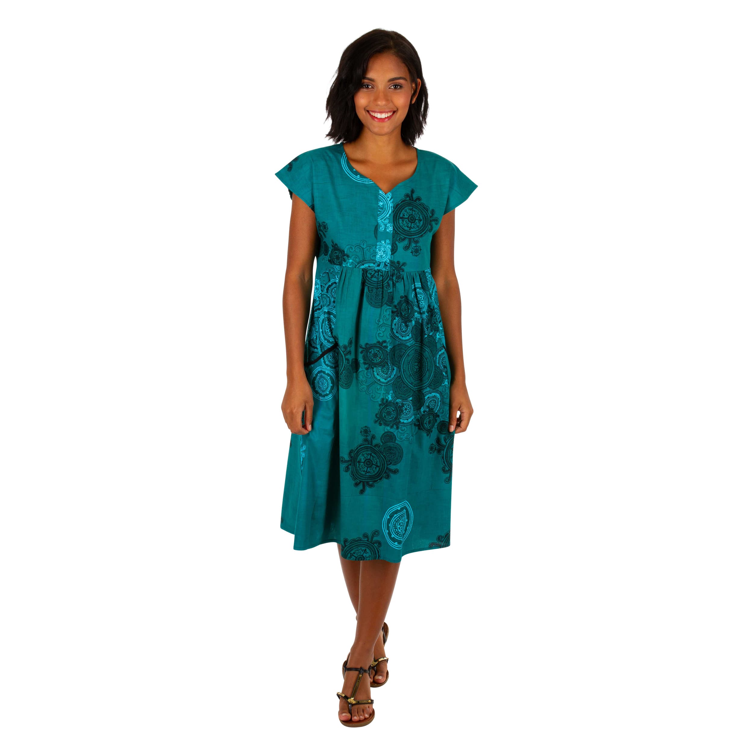 Robe été mi-longue manches courtes Melisande - Akoustik Online