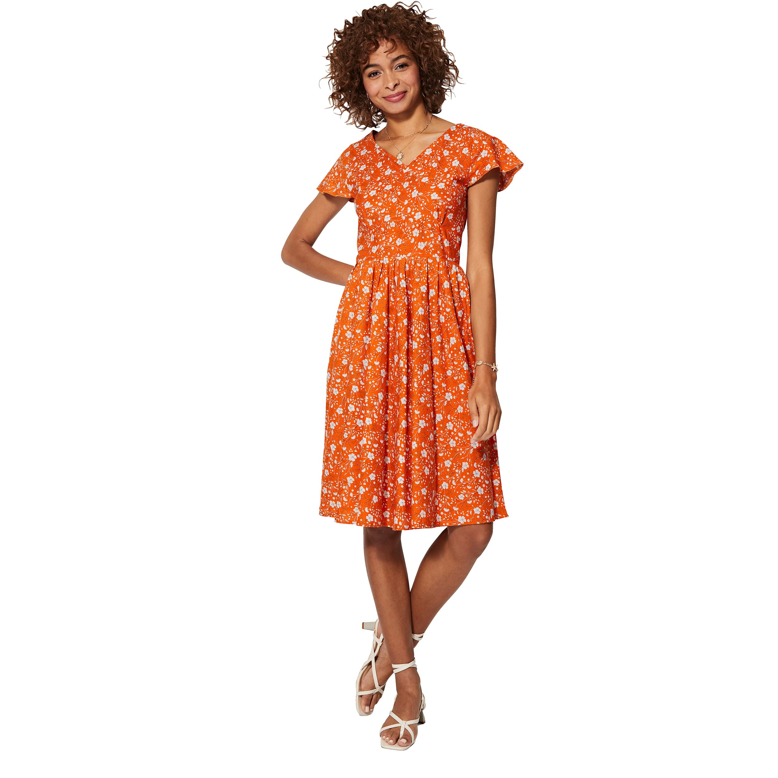 Robe été courte manches courtes Cleon - 100% coton - Akoustik Online