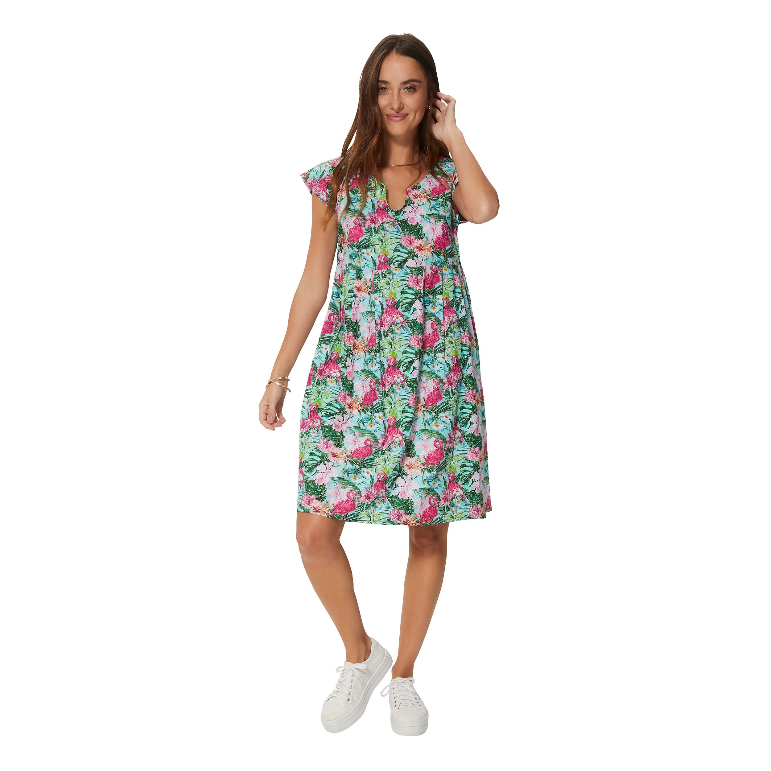 Robe été mi-longue manches courtes Inocencio - Akoustik Online