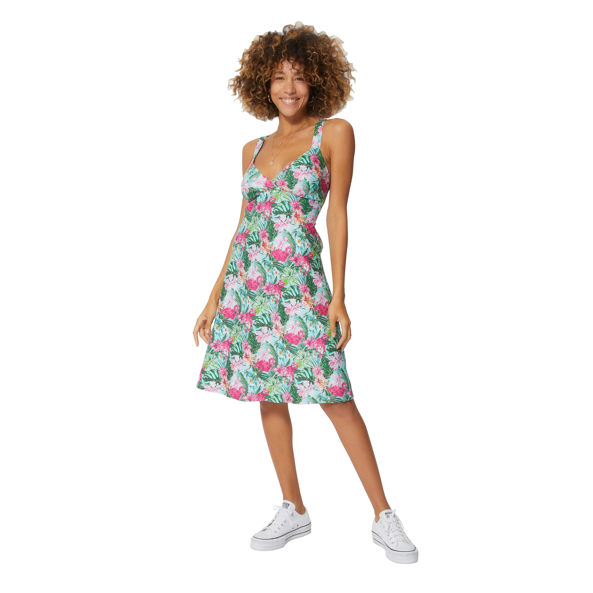 Robe été courte sans manches Novalee - 100% coton - Akoustik Online