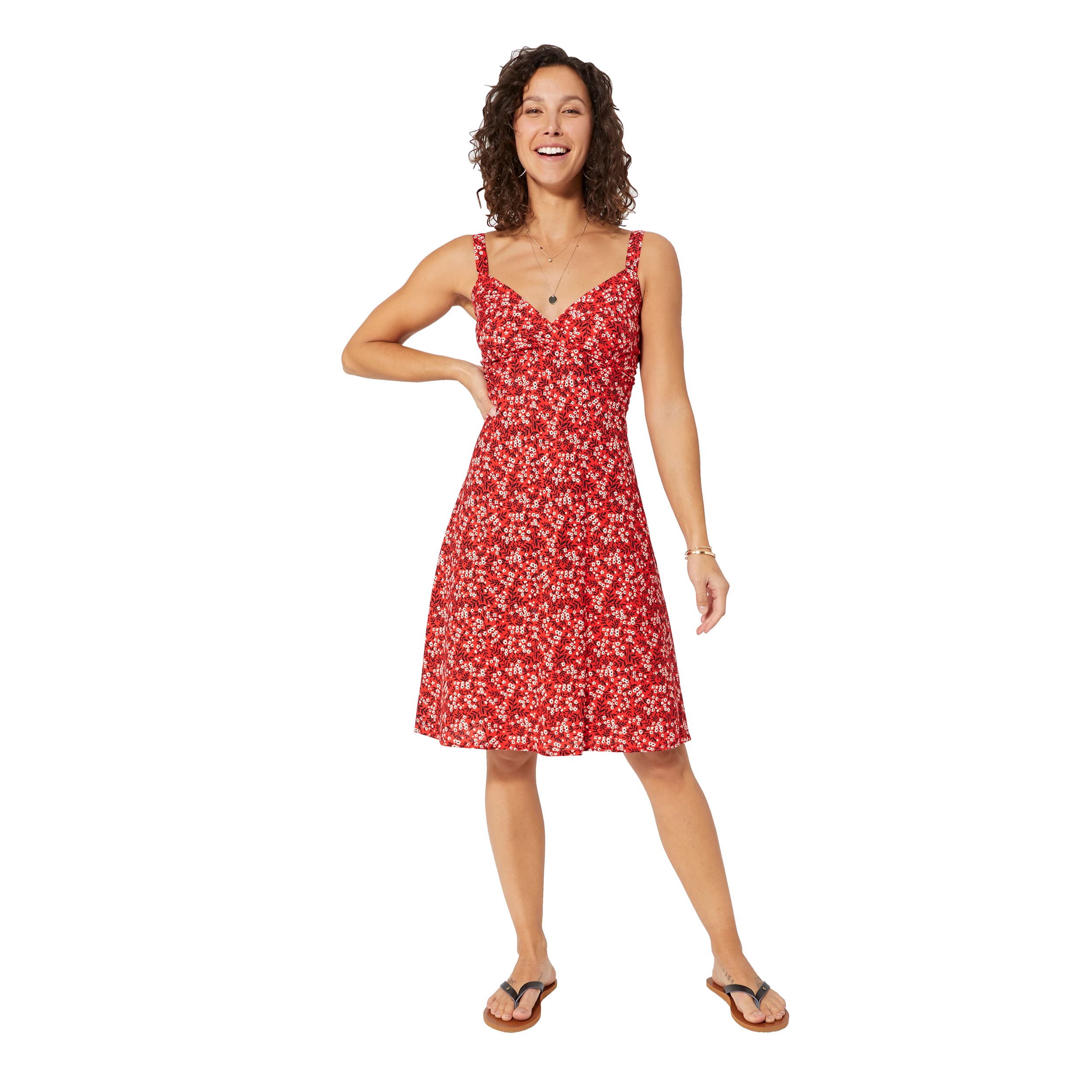 Robe été courte sans manches Bron - 100% coton - Akoustik Online