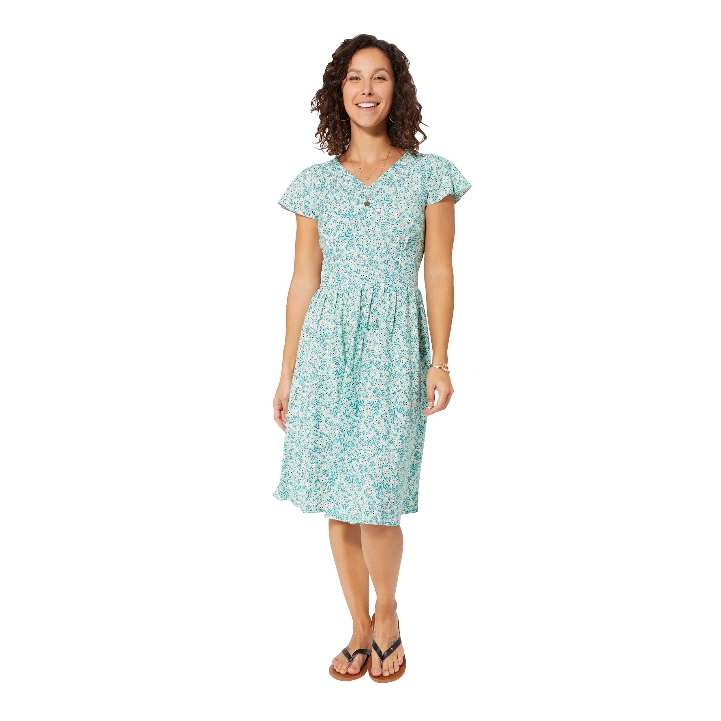 Robe été courte manches courtes Firmino - 100% coton - Akoustik Online