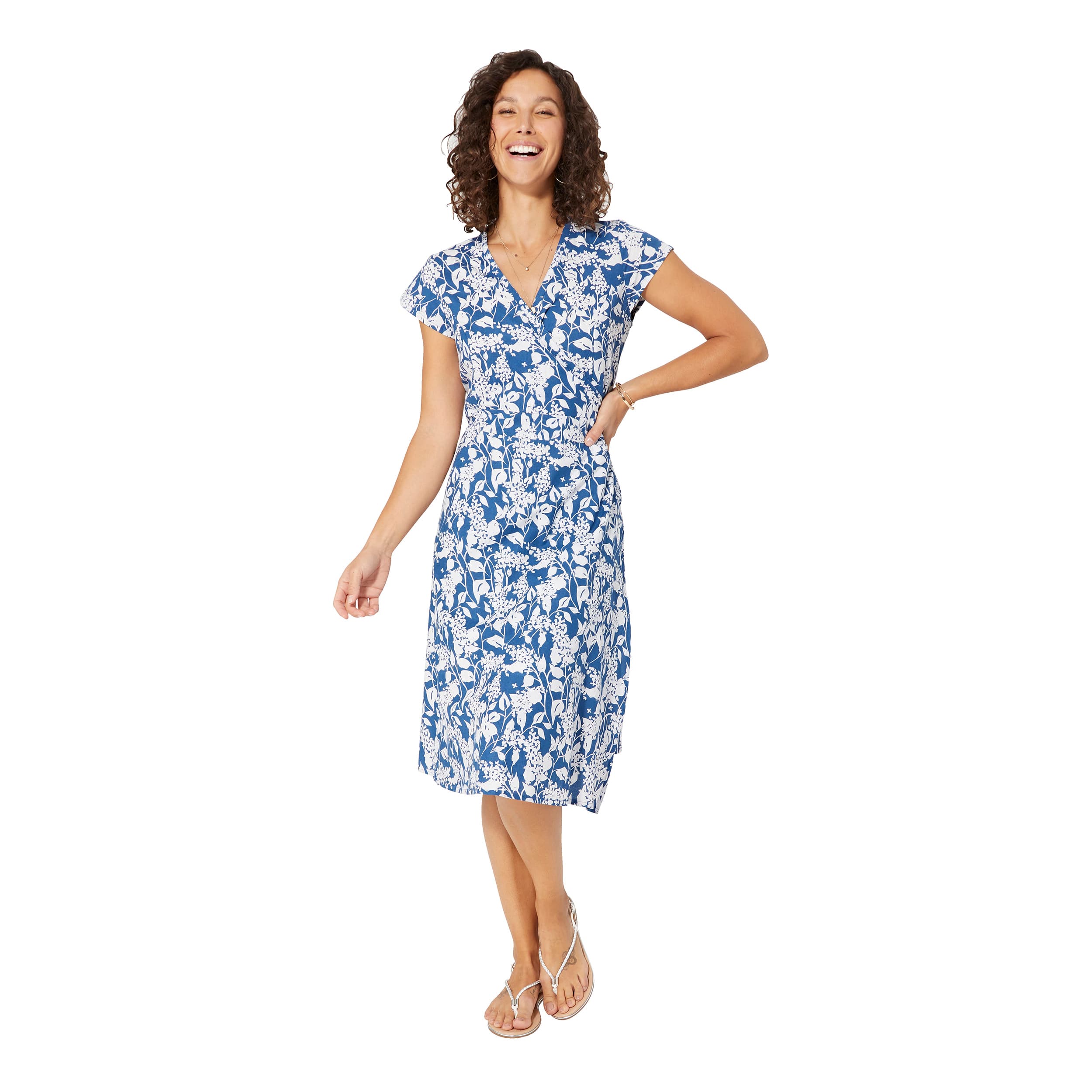 Robe été mi-longue manches courtes Sherry - Akoustik Online