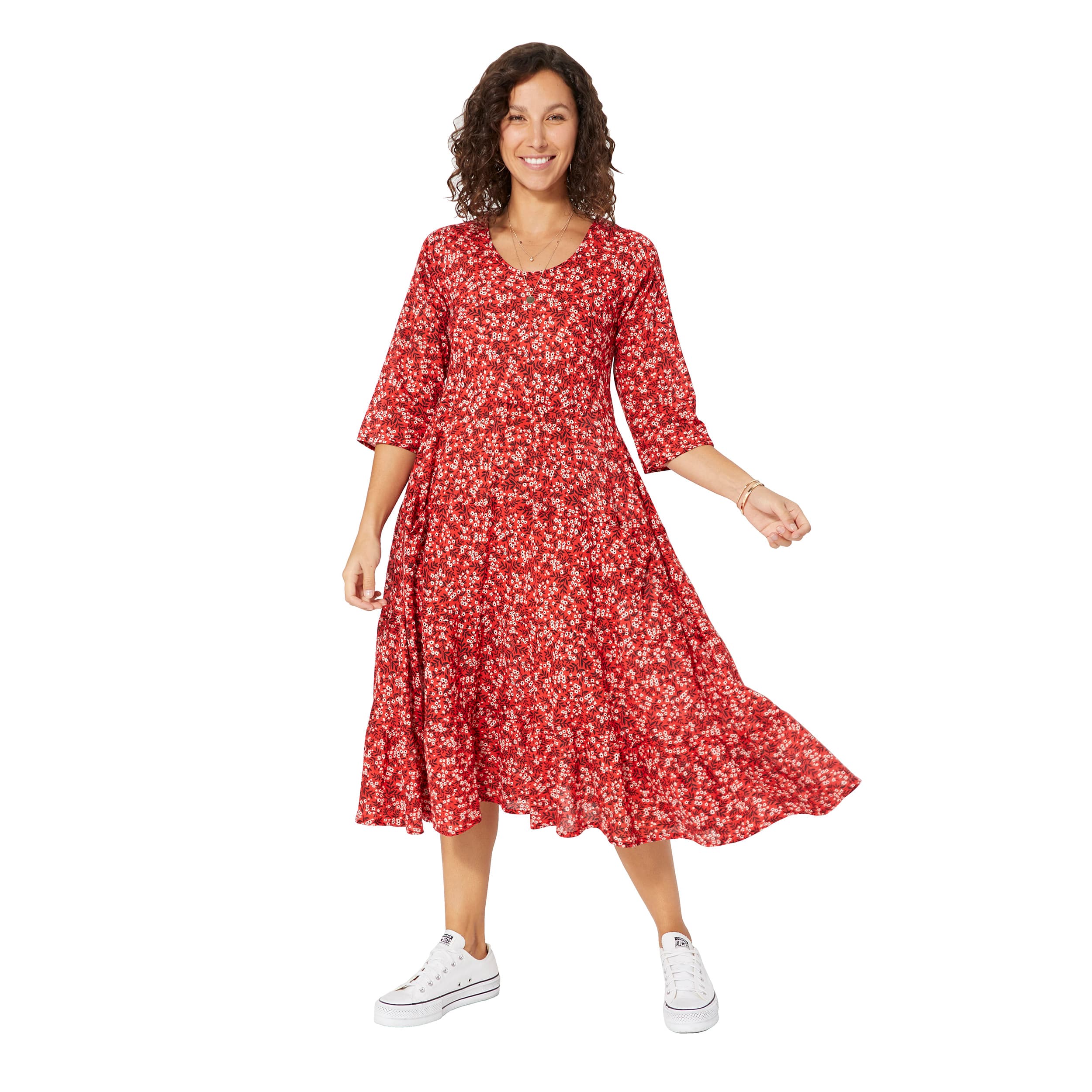 Robe été mi-longue manches 3/4 Chet - Akoustik Online