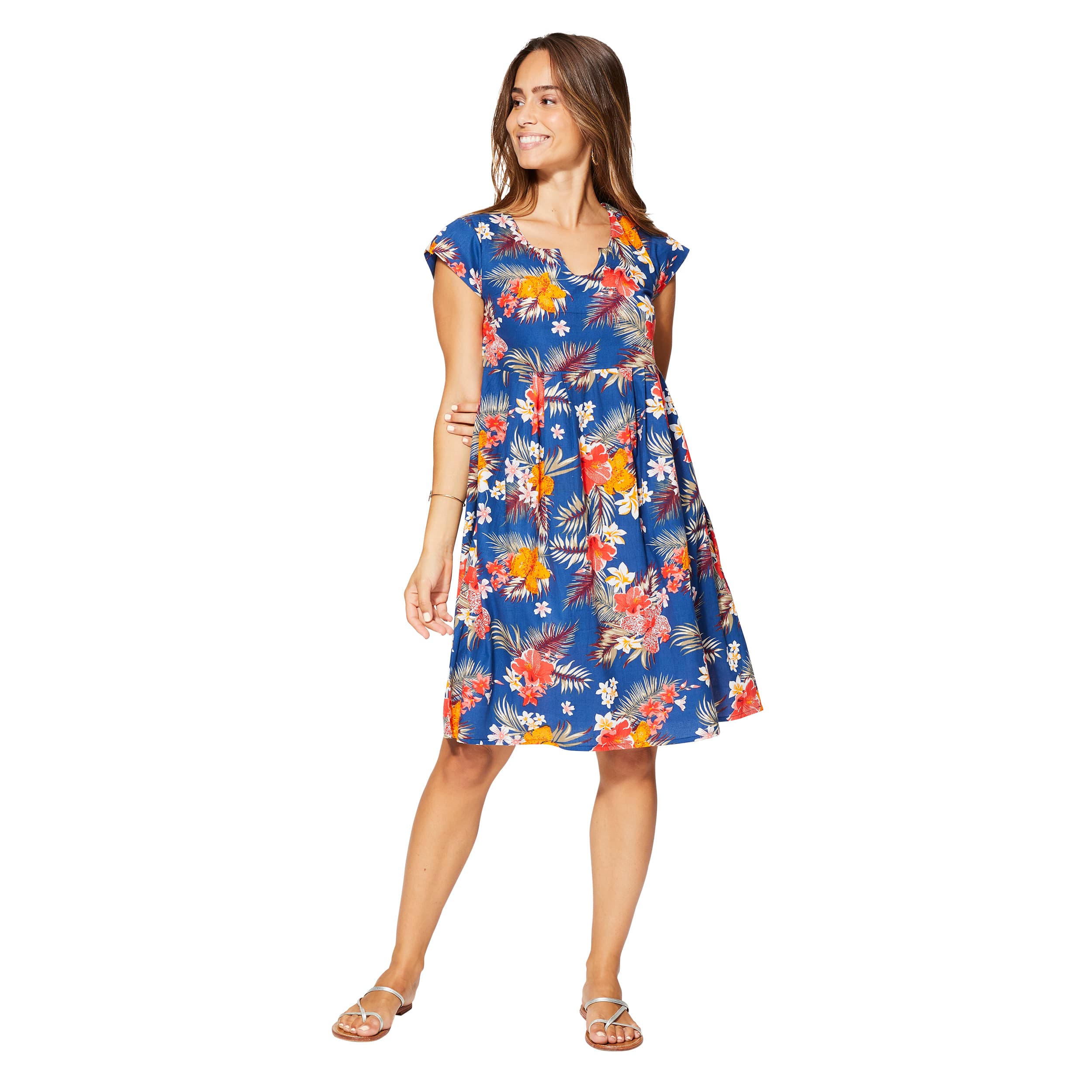 Robe été mi-longue manches courtes Rolland - Akoustik Online