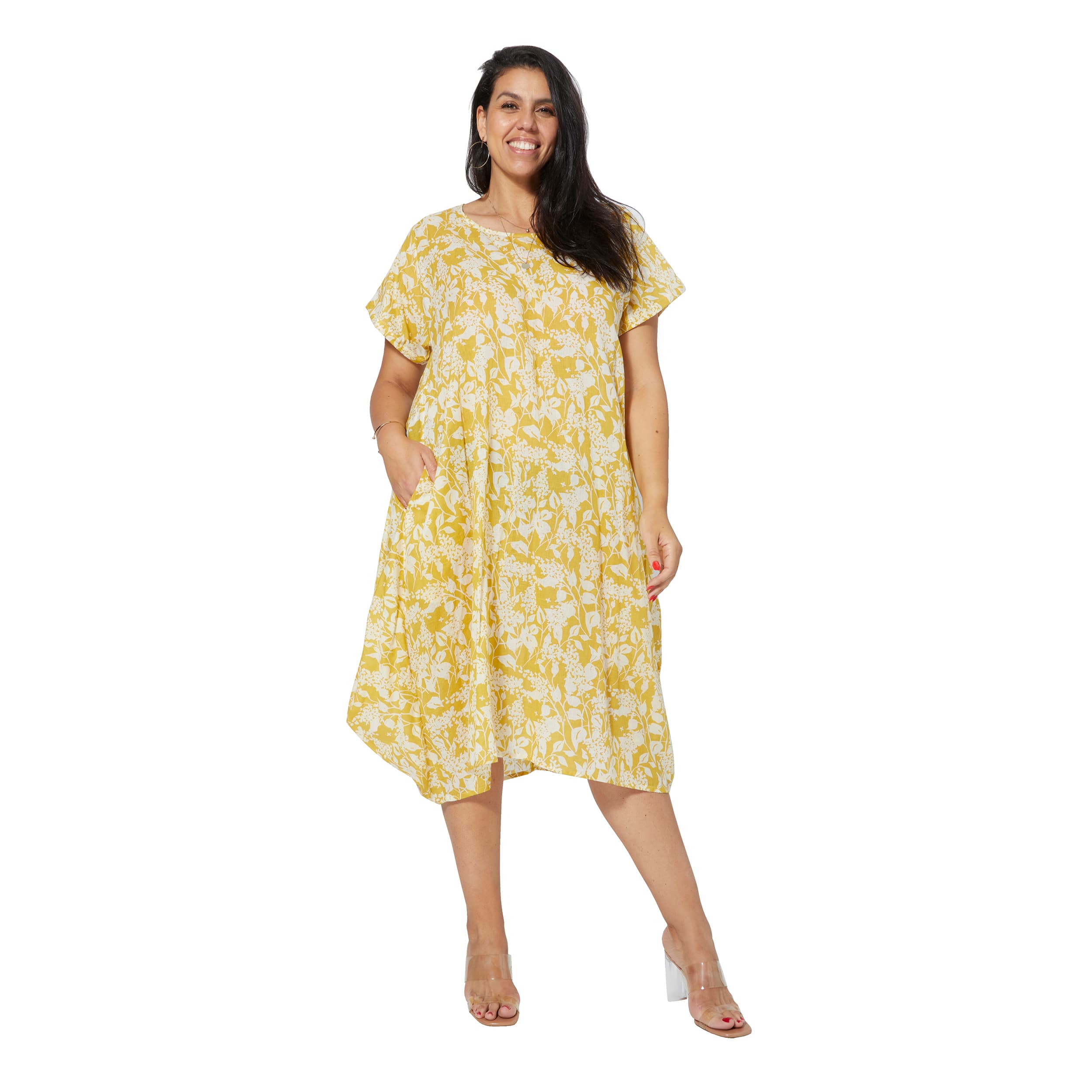 Robe été mi-longue manches courtes Kamichi - Akoustik Online