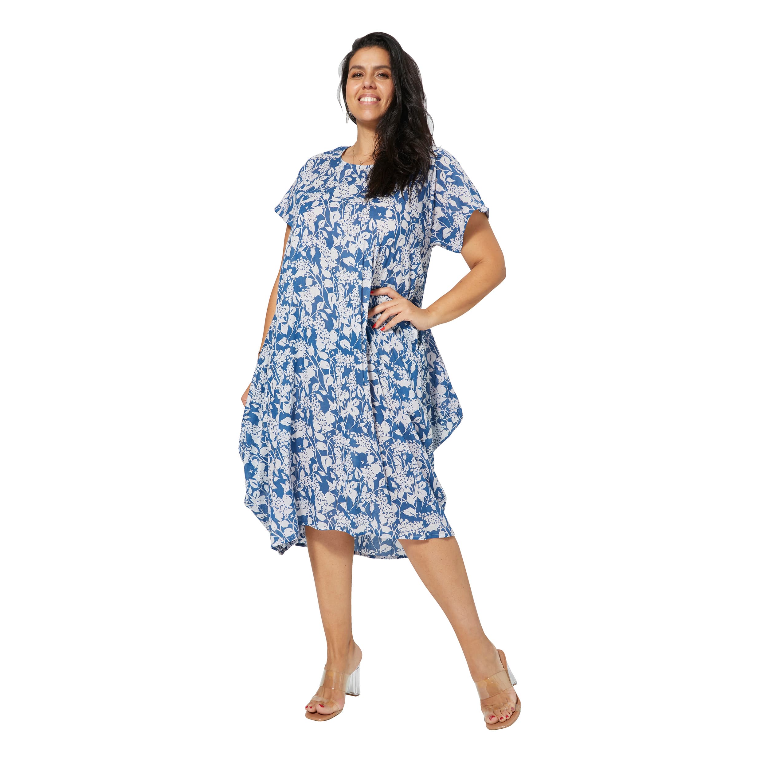 Robe été mi-longue manches courtes Tadorne - Akoustik Online