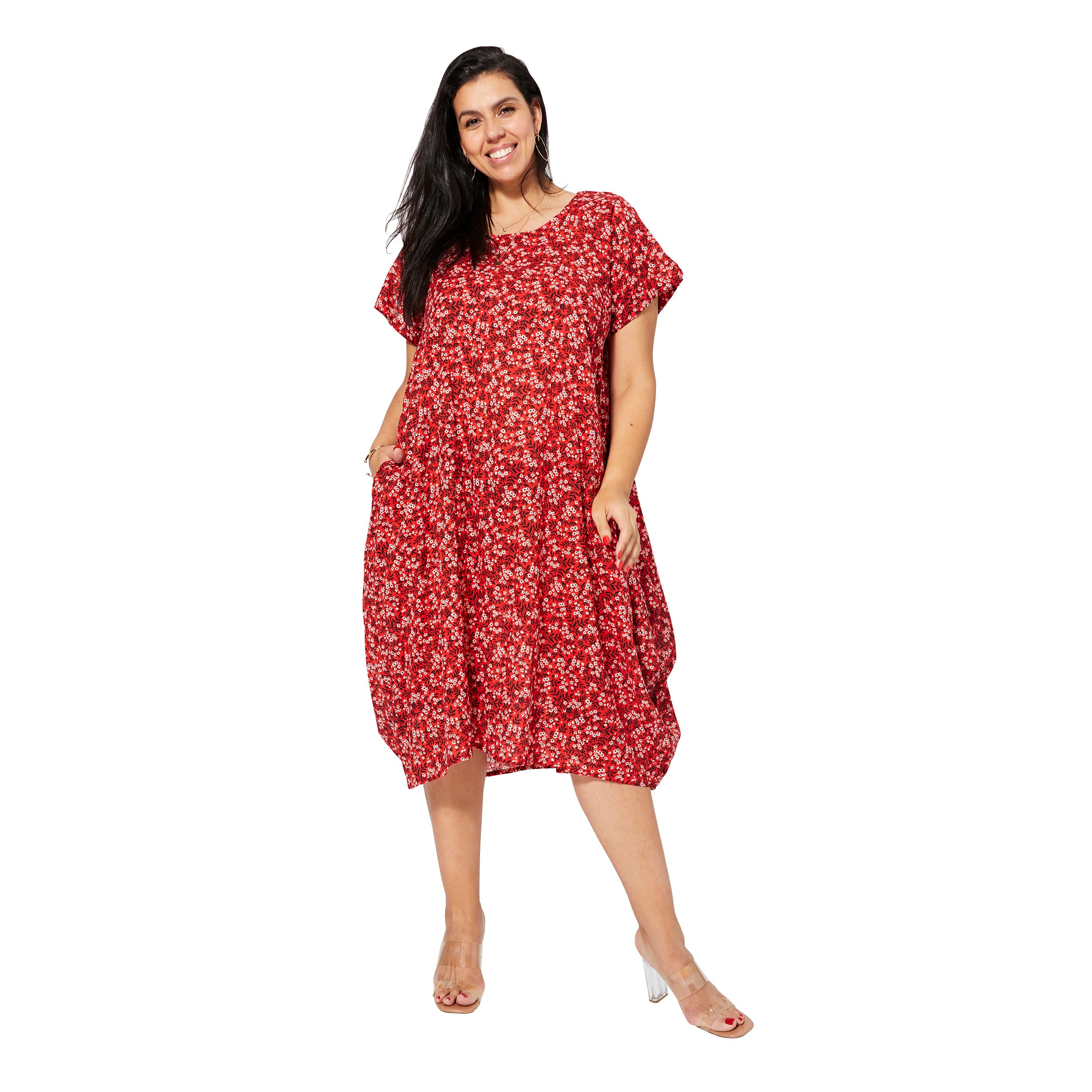 Robe été mi-longue manches courtes Mairéad - Akoustik Online