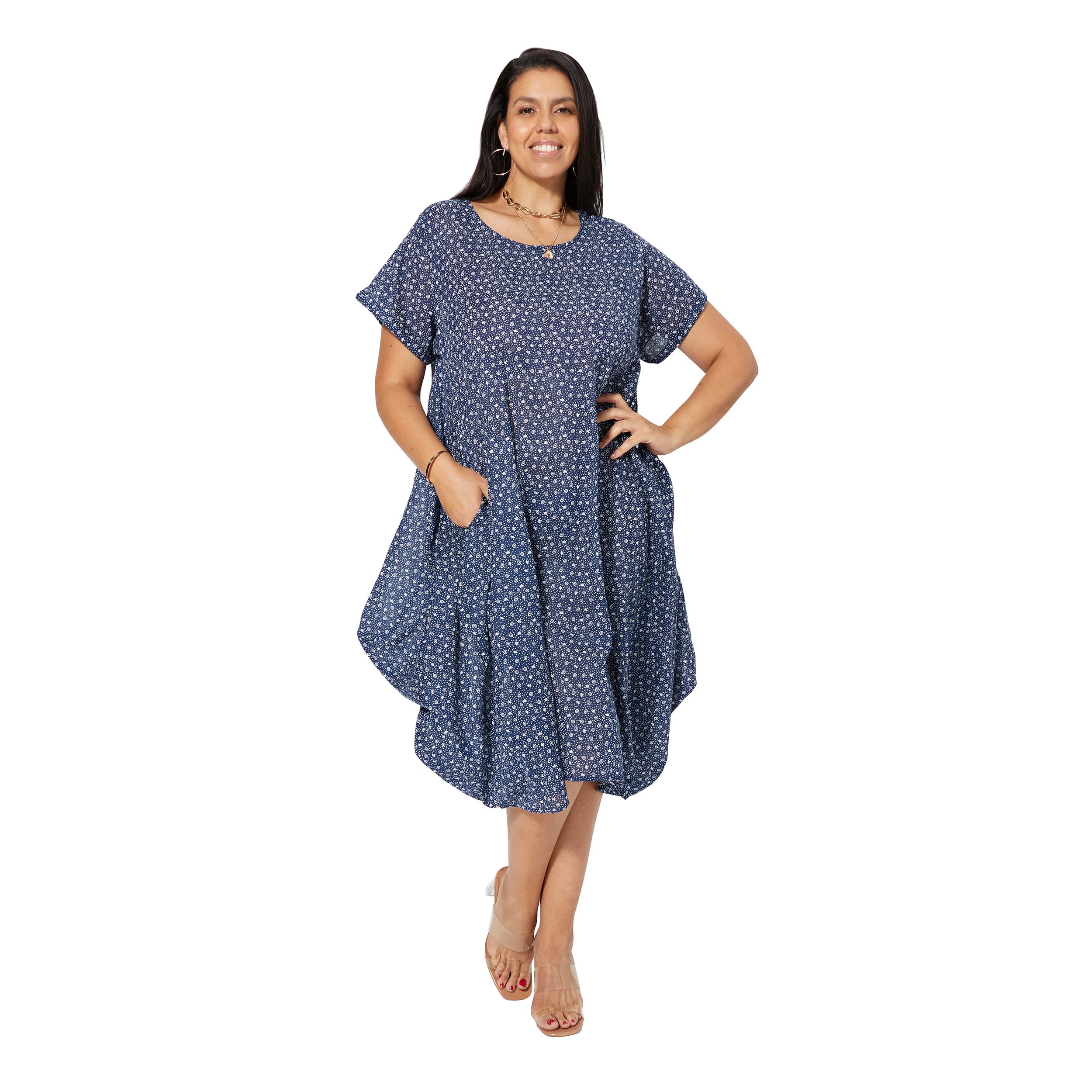 Robe été mi-longue manches courtes Aaren - Akoustik Online