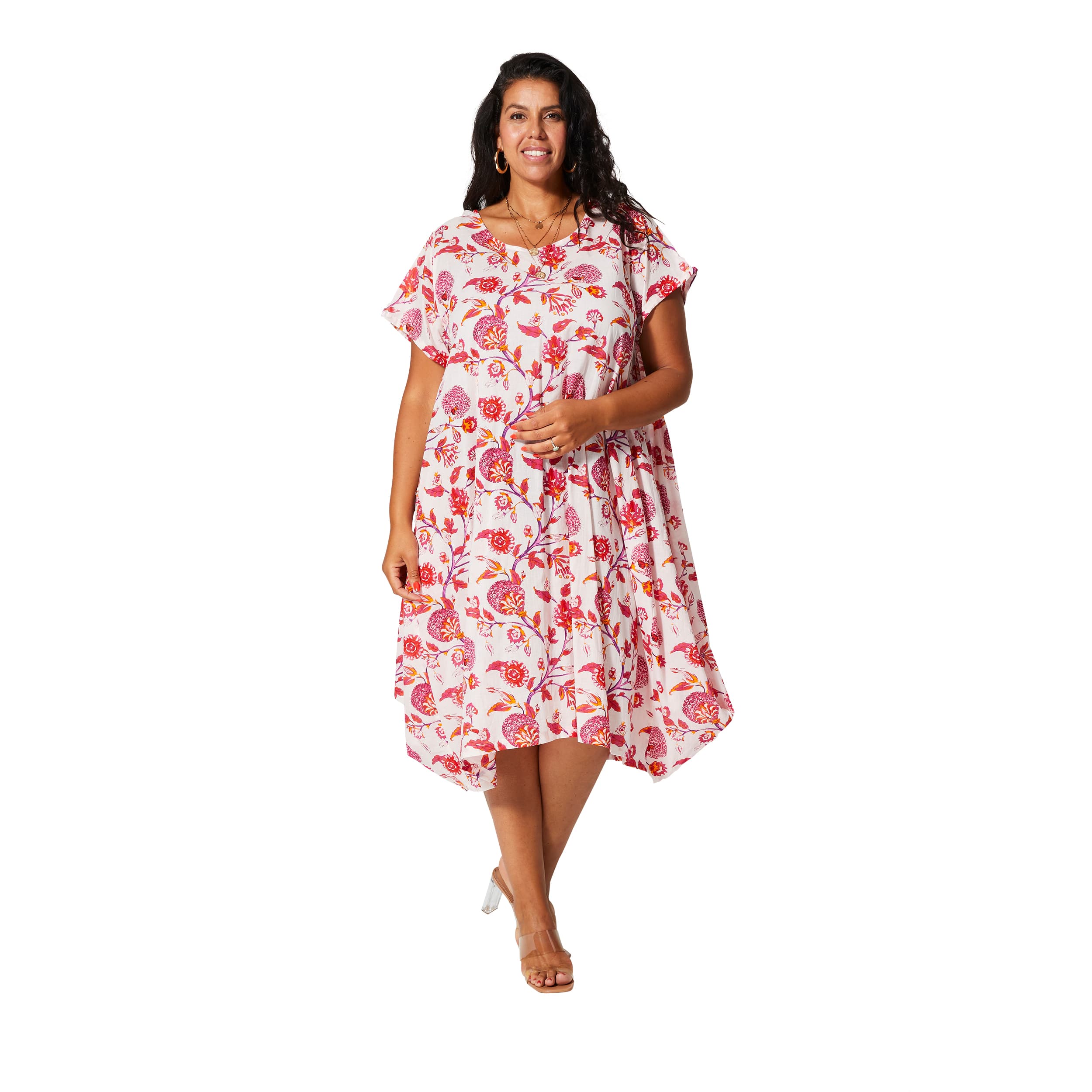 Robe été mi-longue manches courtes Grahame - Akoustik Online