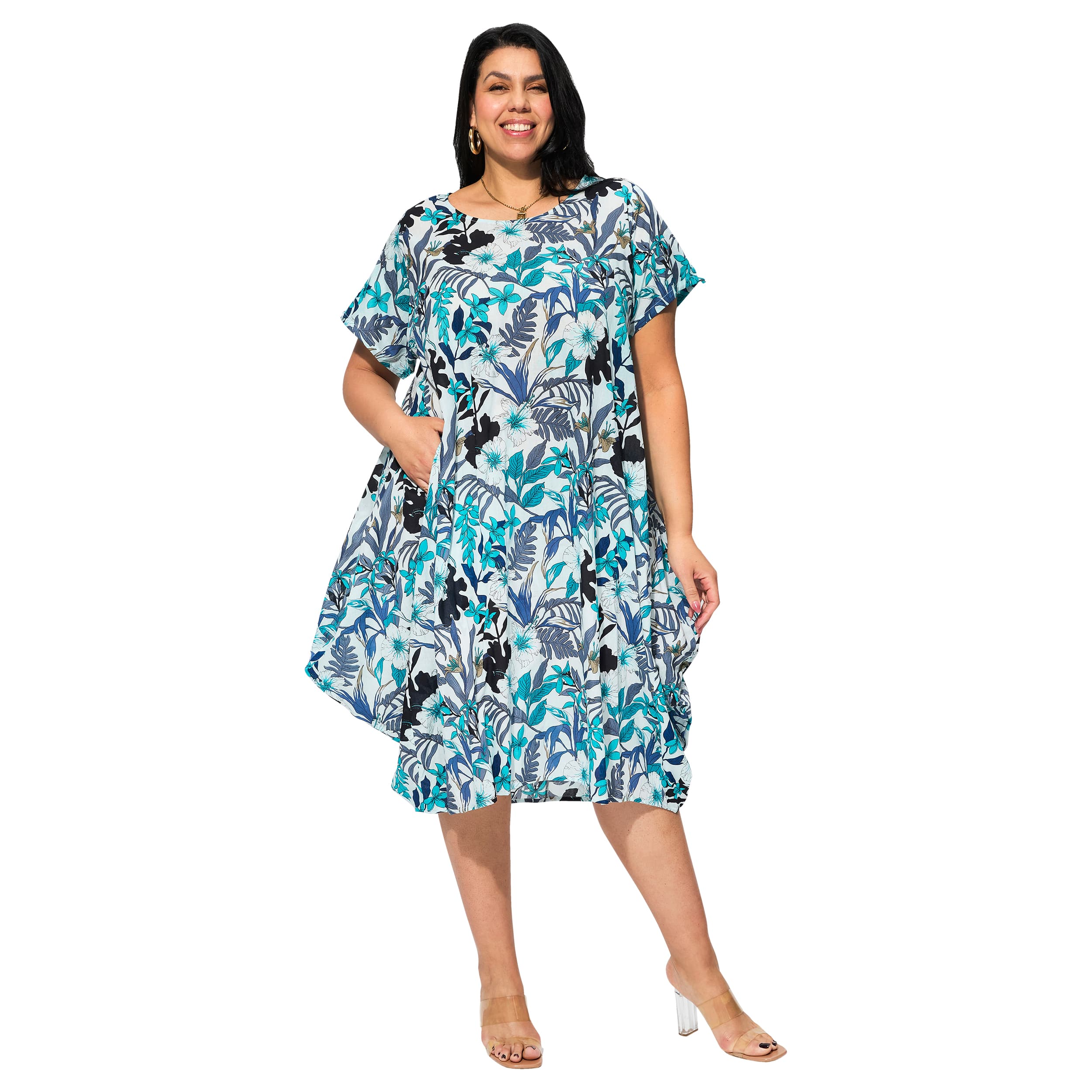 Robe été mi-longue manches courtes Ferrer - Akoustik Online
