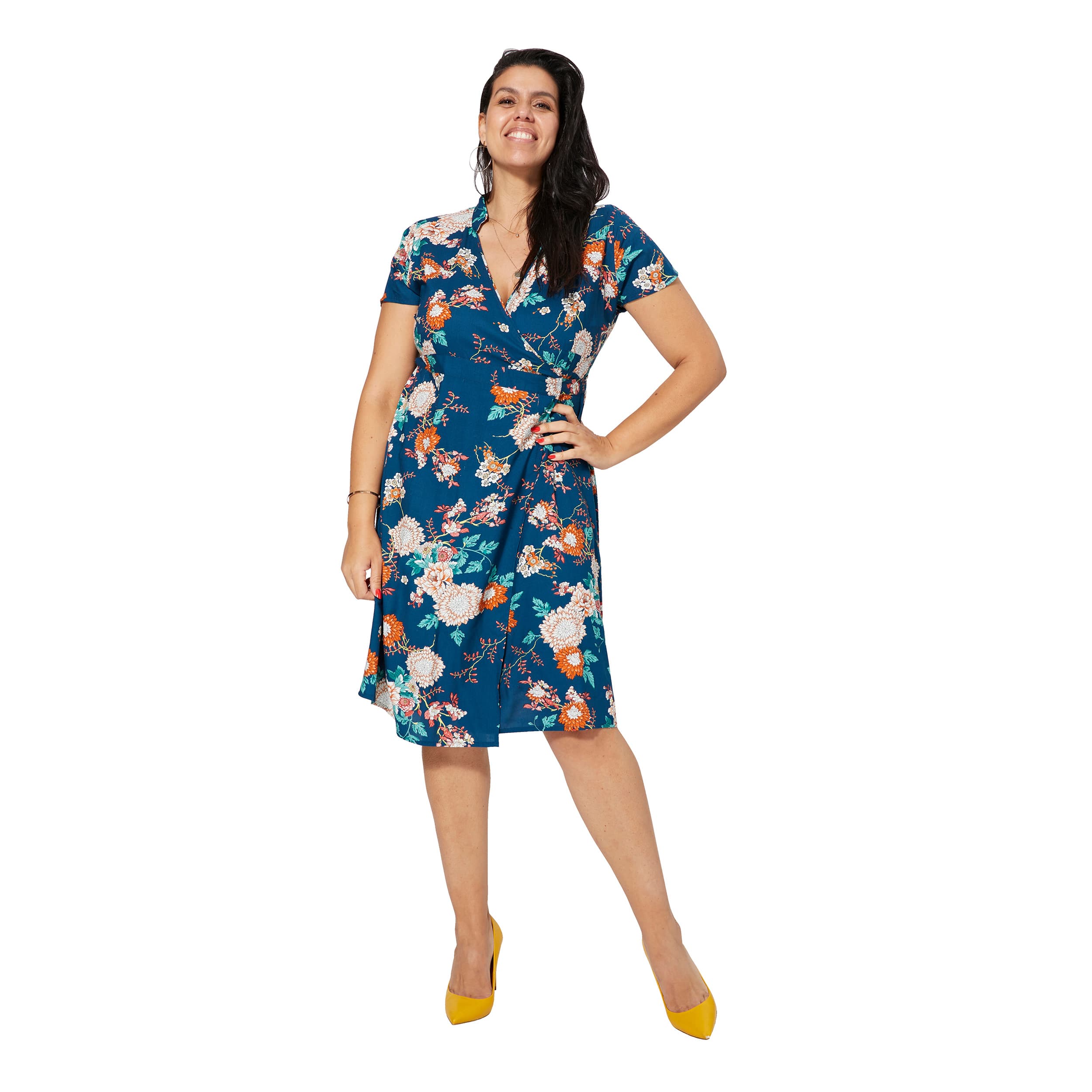 Robe été courte manches courtes Aarne - 100% viscose - Akoustik Online
