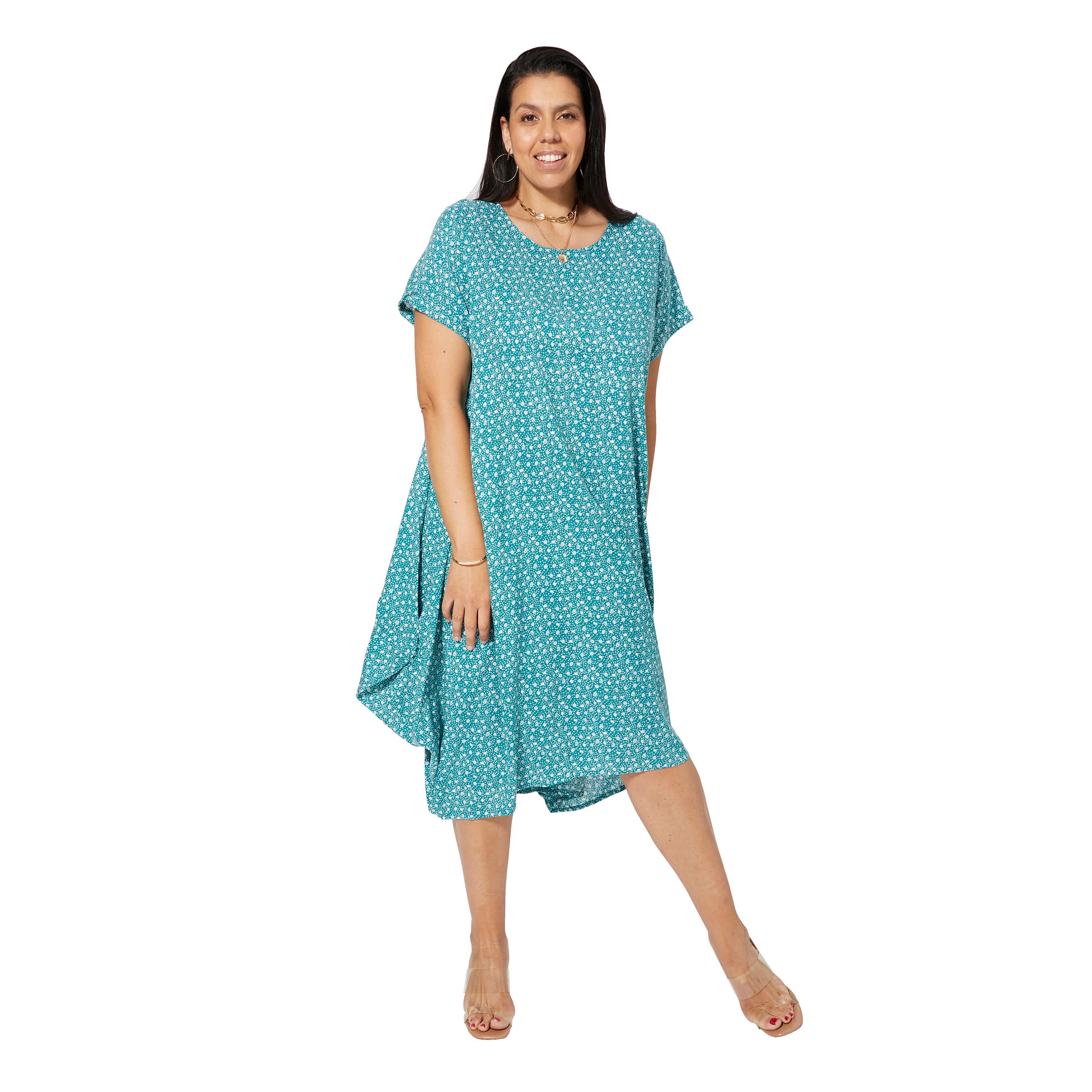 Robe été mi-longue manches courtes Ragnhildur - Akoustik Online