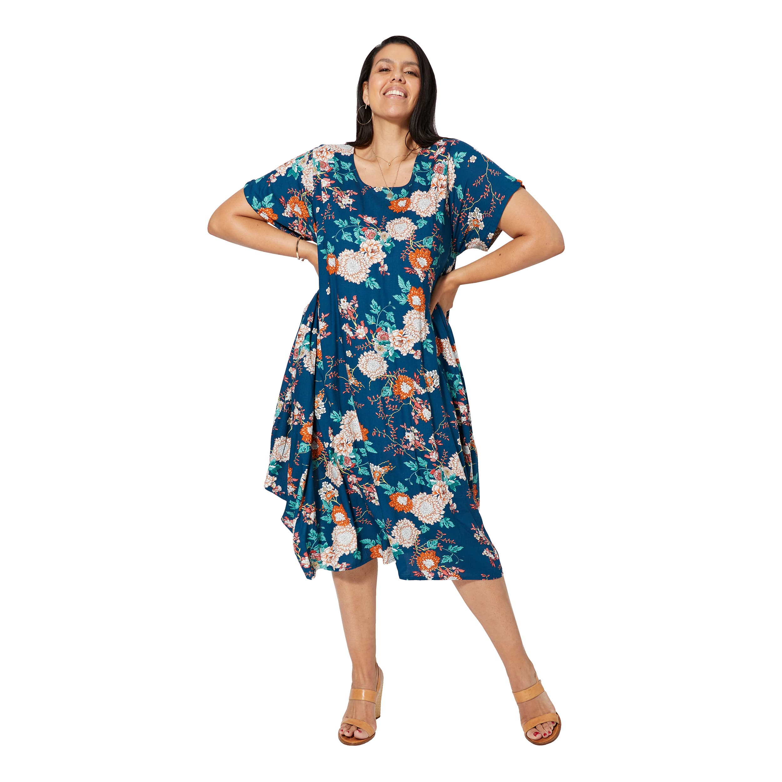 Robe été mi-longue manches courtes Abelone - Akoustik Online
