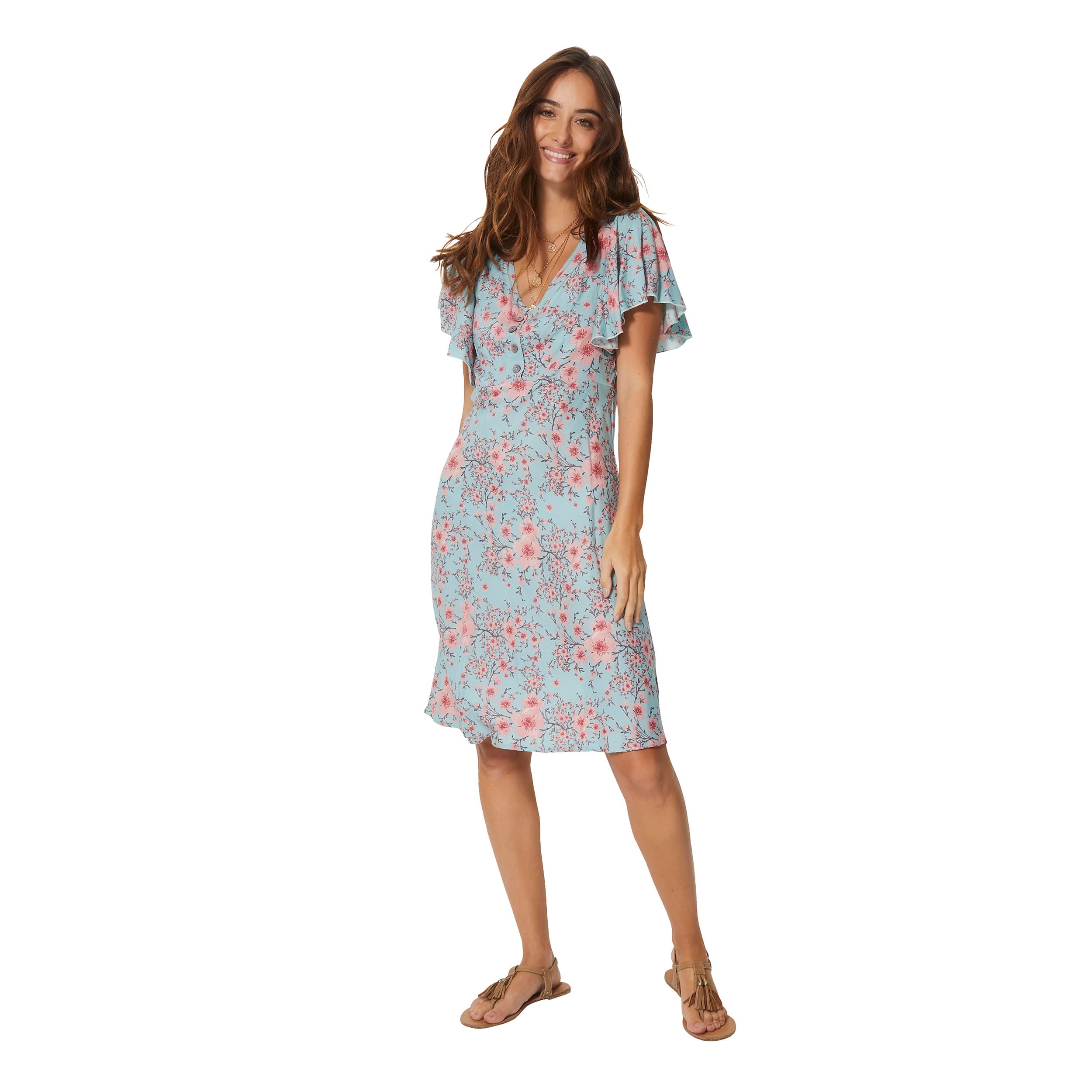 Robe été courte manches courtes Dierk - 100% viscose - Akoustik Online