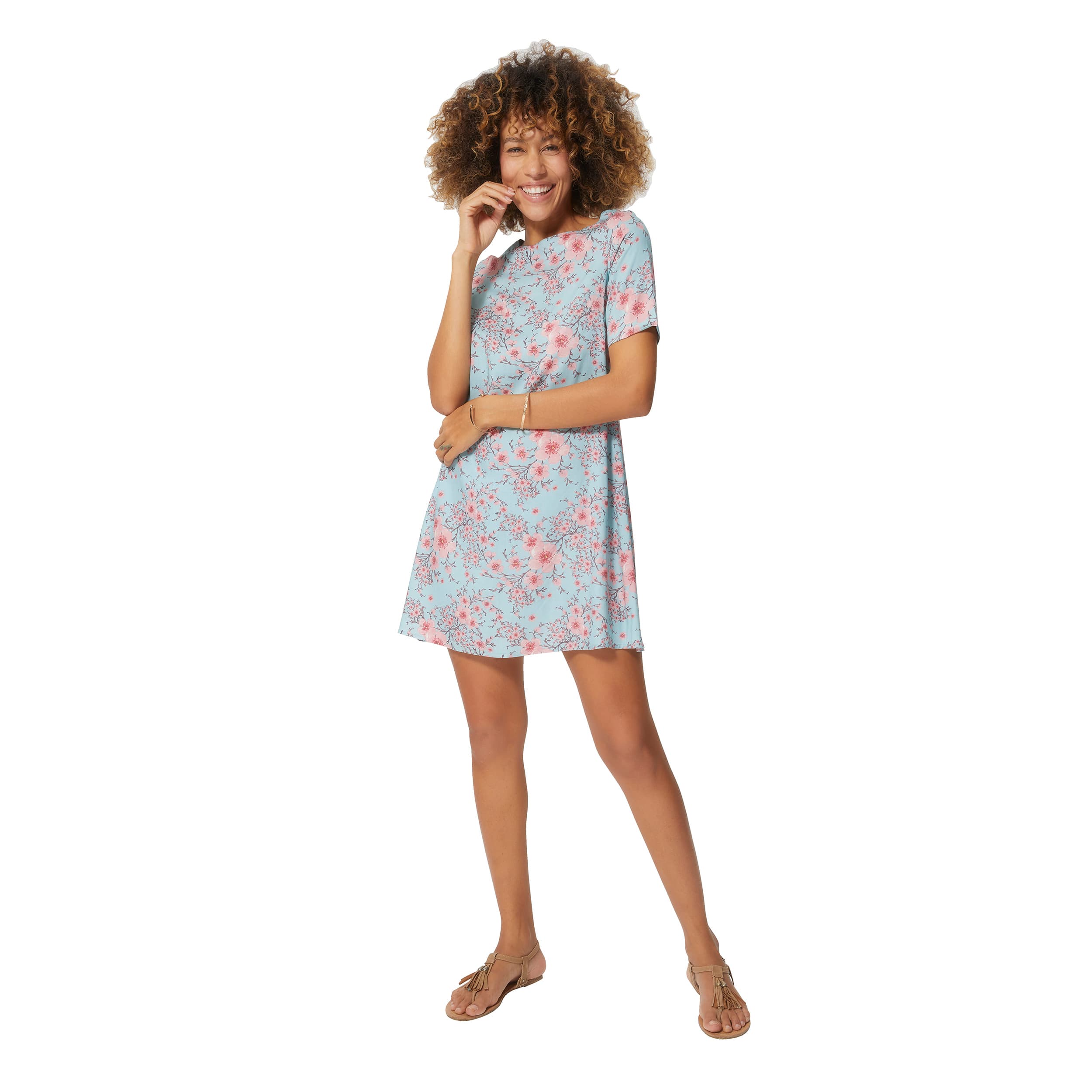 Robe été courte manches courtes Eliane - Akoustik Online