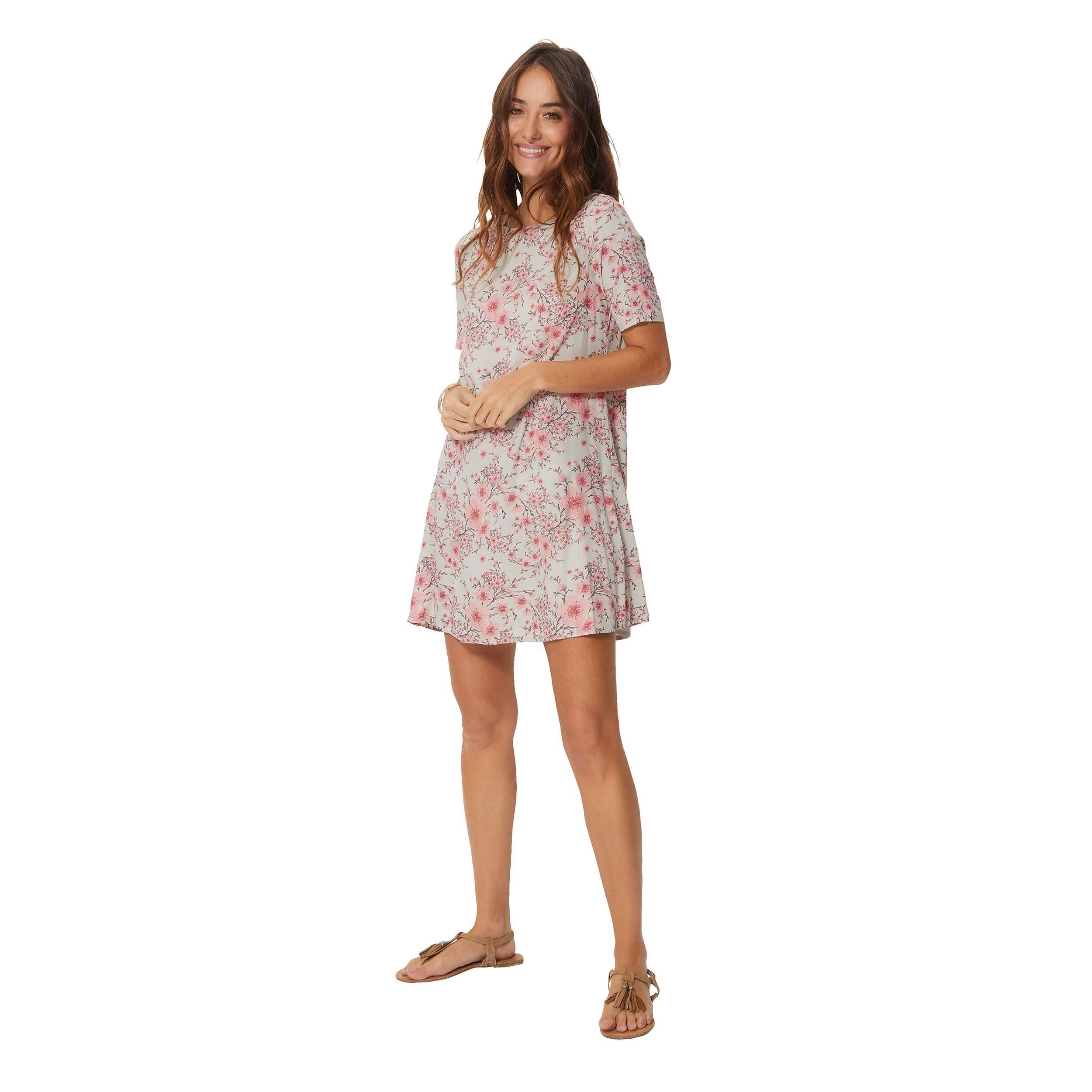 Robe été courte manches courtes Romane - Akoustik Online