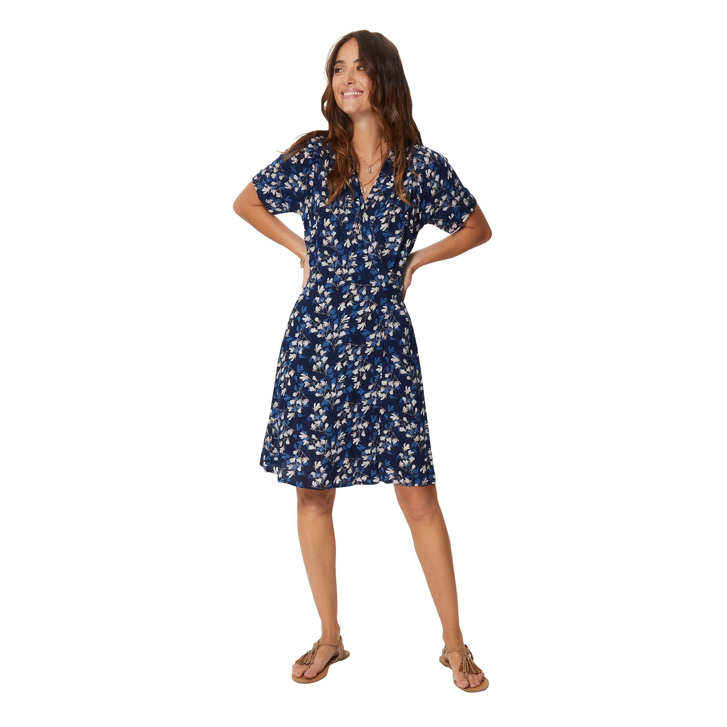 Robe été courte manches courtes Chiumbo - Akoustik Online